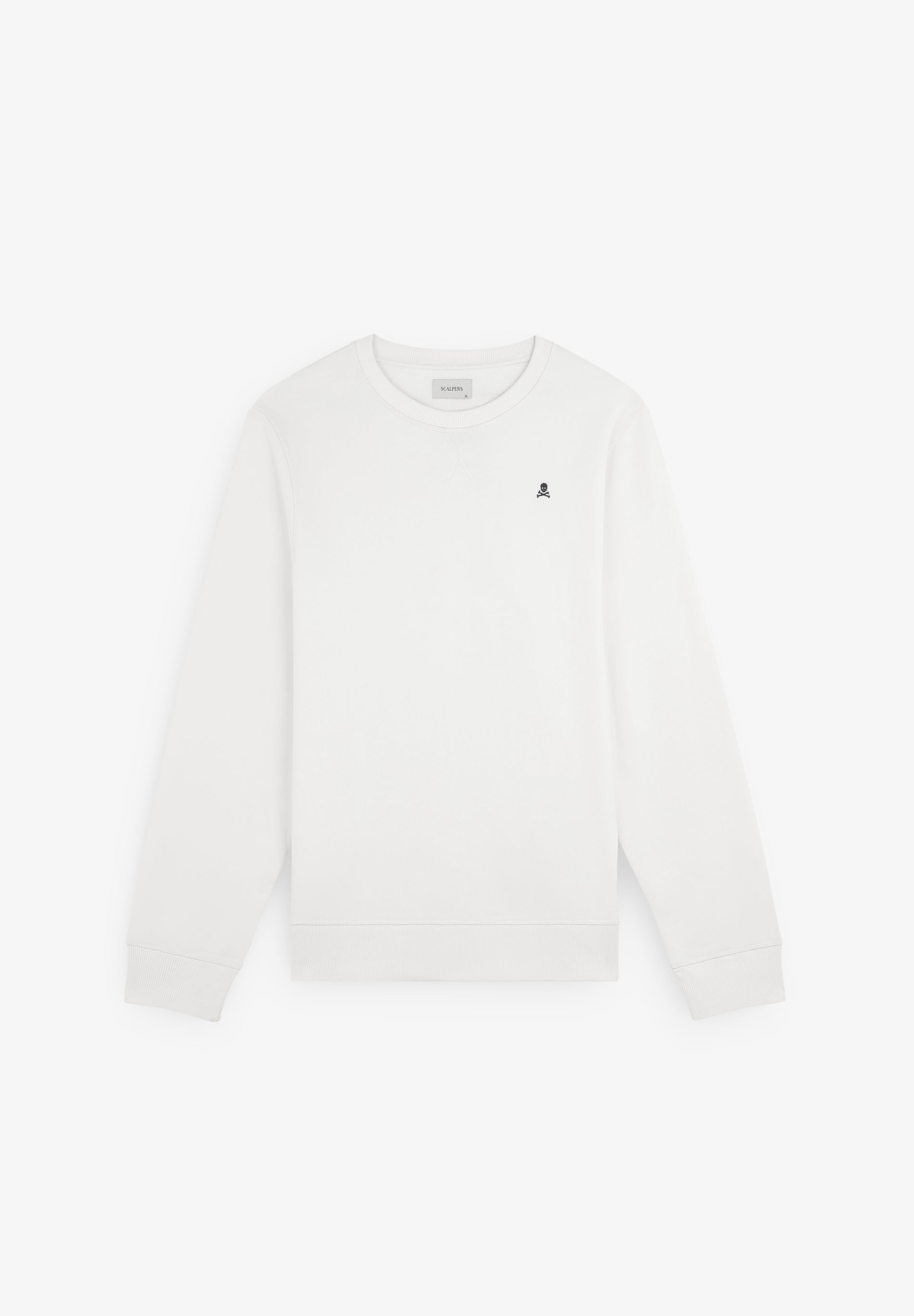 SUDADERA BÁSICA BORDADA CONTRASTE