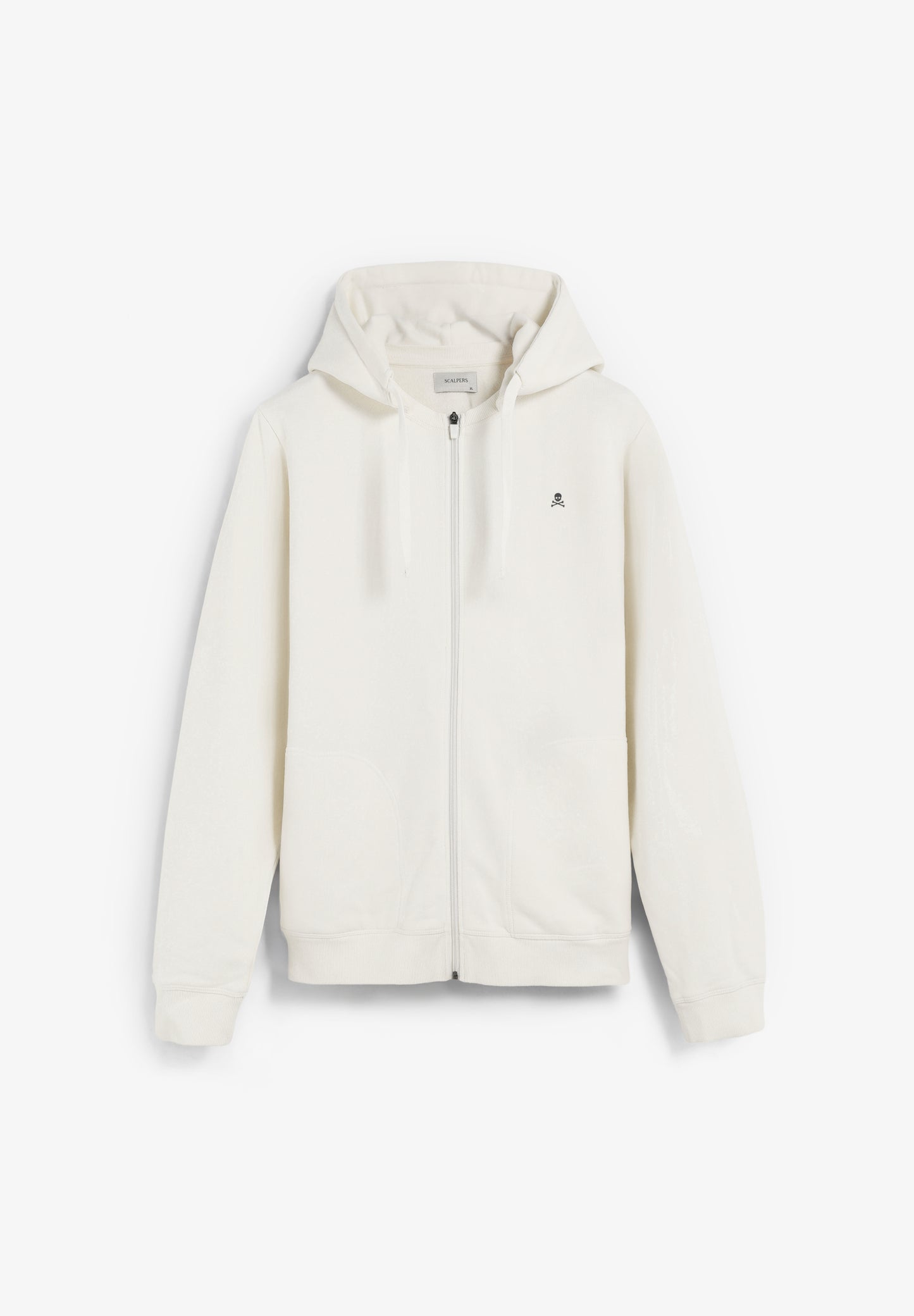 SUDADERA CAPUCHA BORDADA CONTRASTE