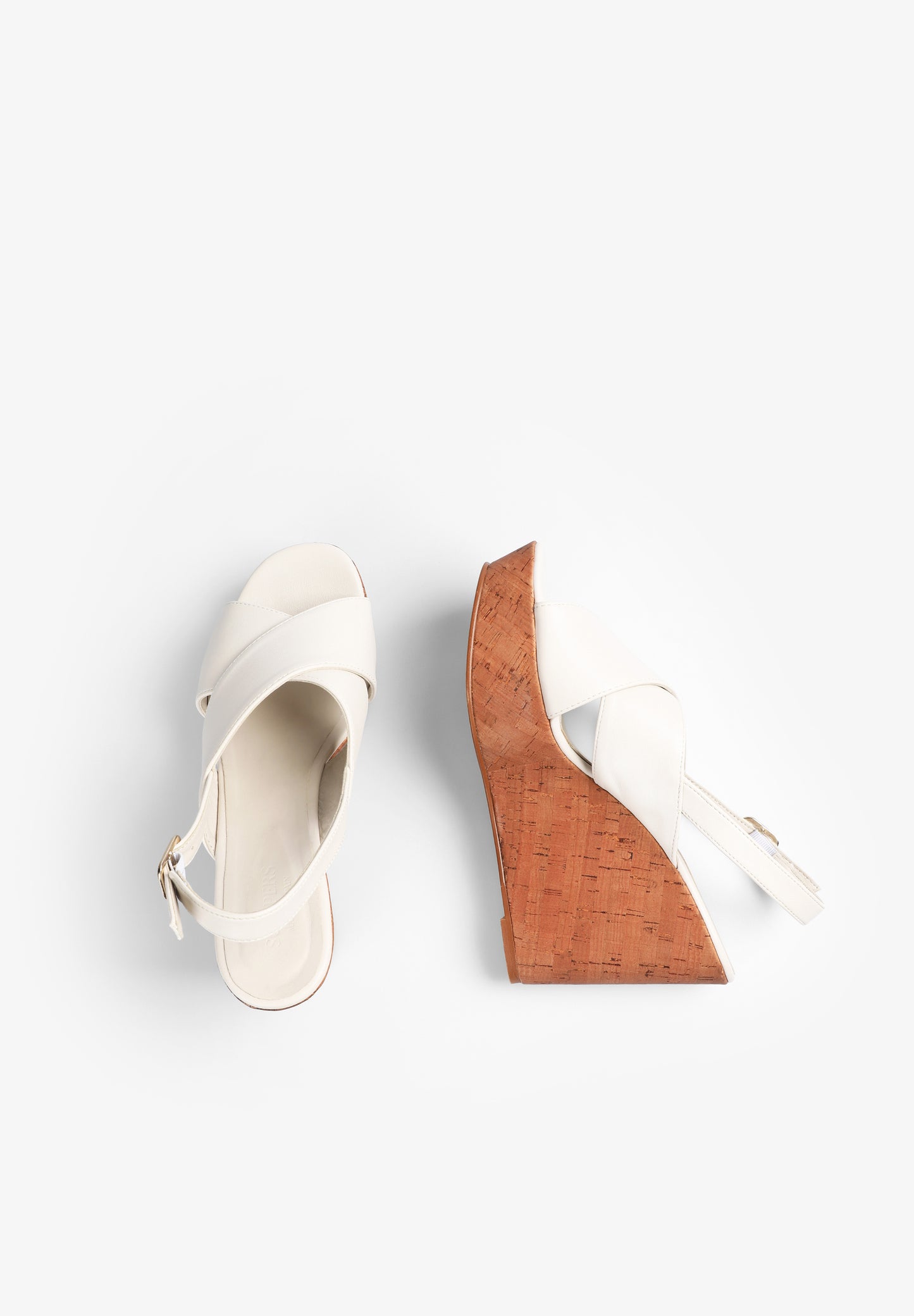 SANDALIAS CUÑA CRUZADAS