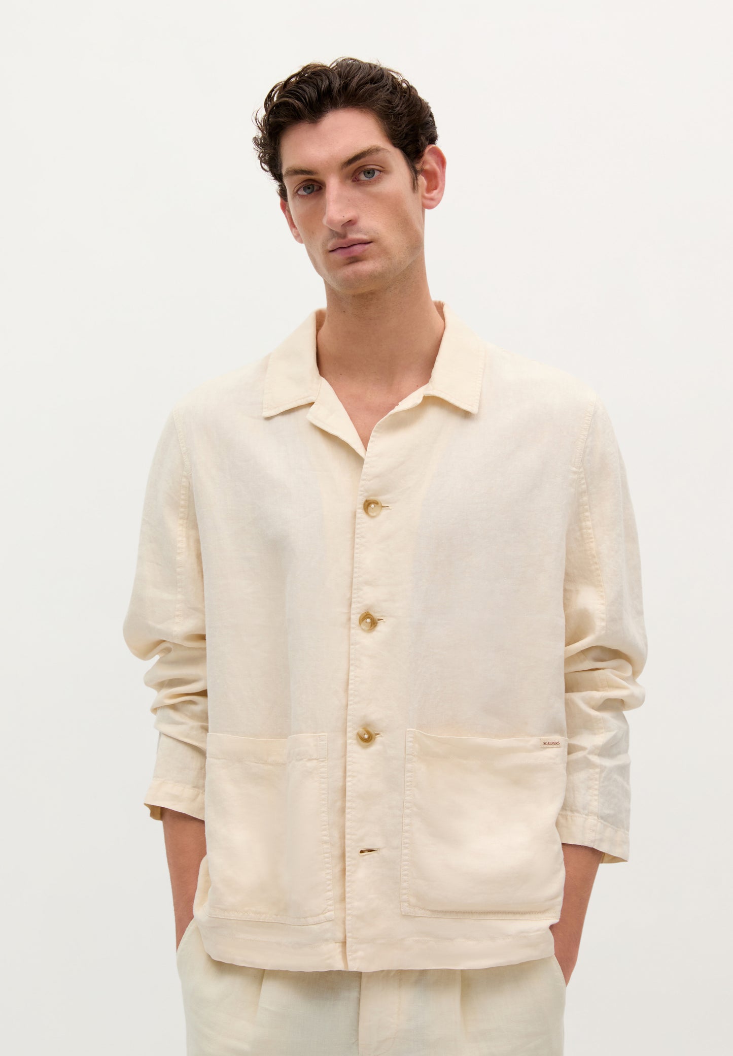 SCBURKE LINEN OVERSHIRT