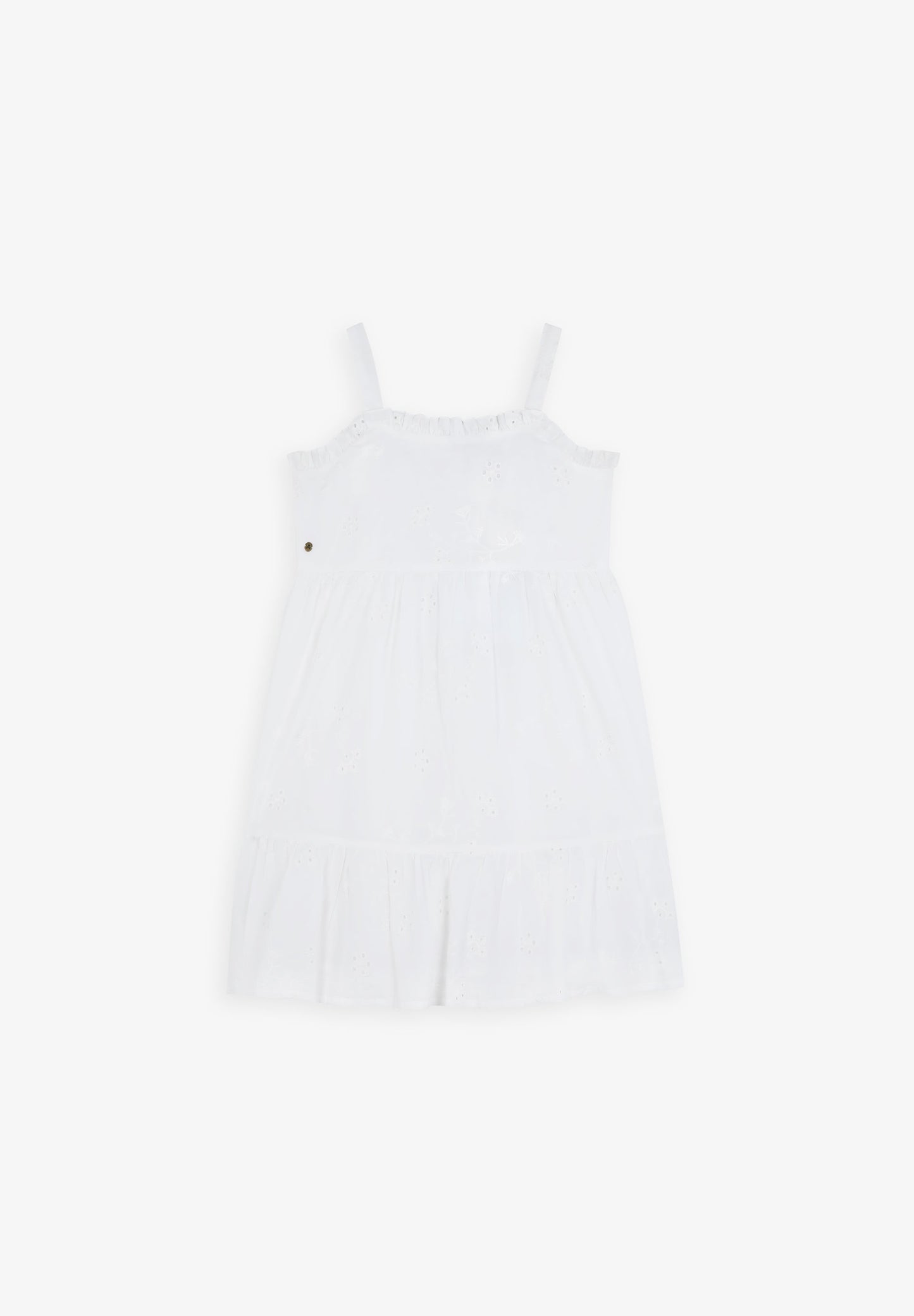 VESTIDO BORDADO FLORES