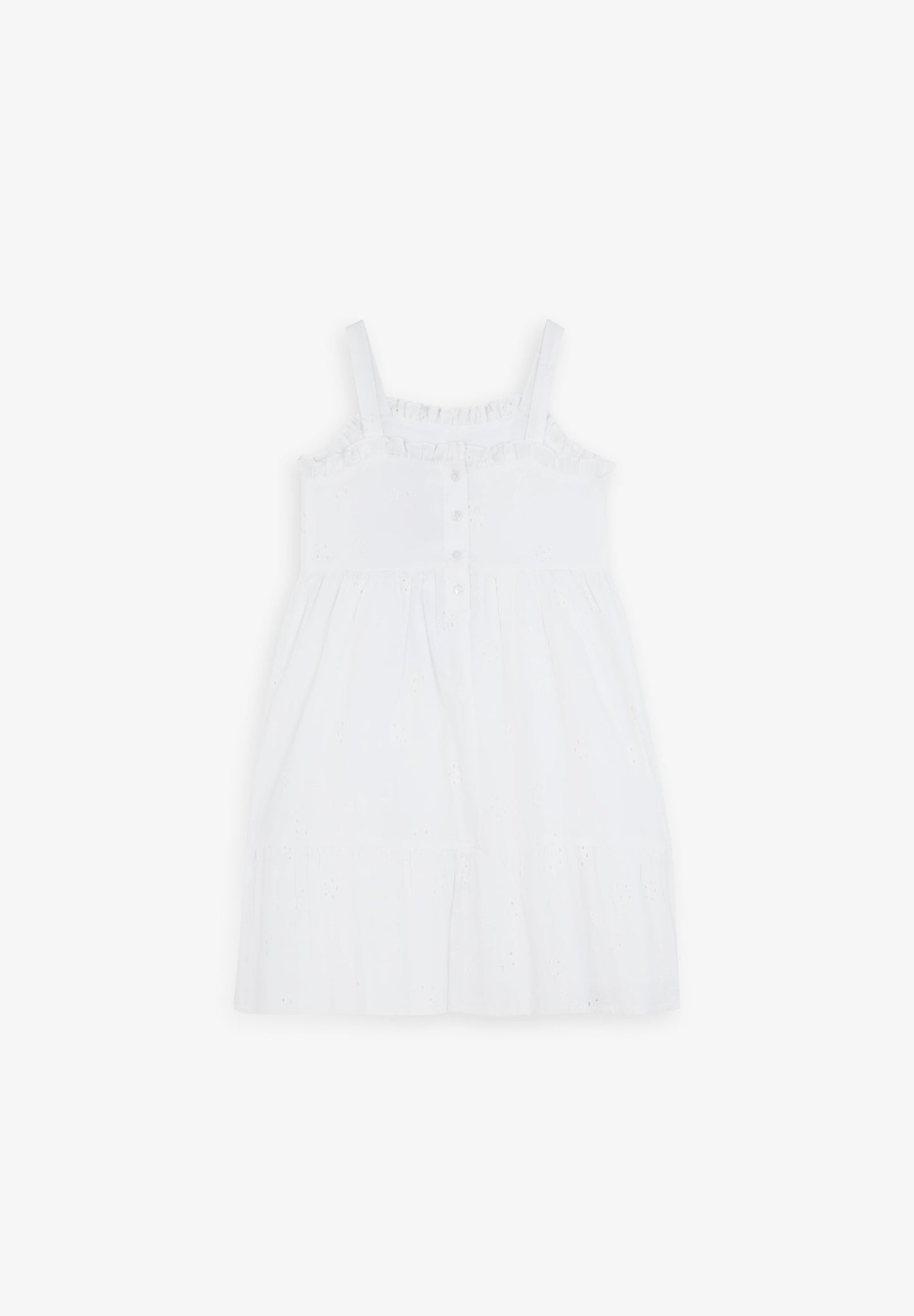 VESTIDO BORDADO FLORES