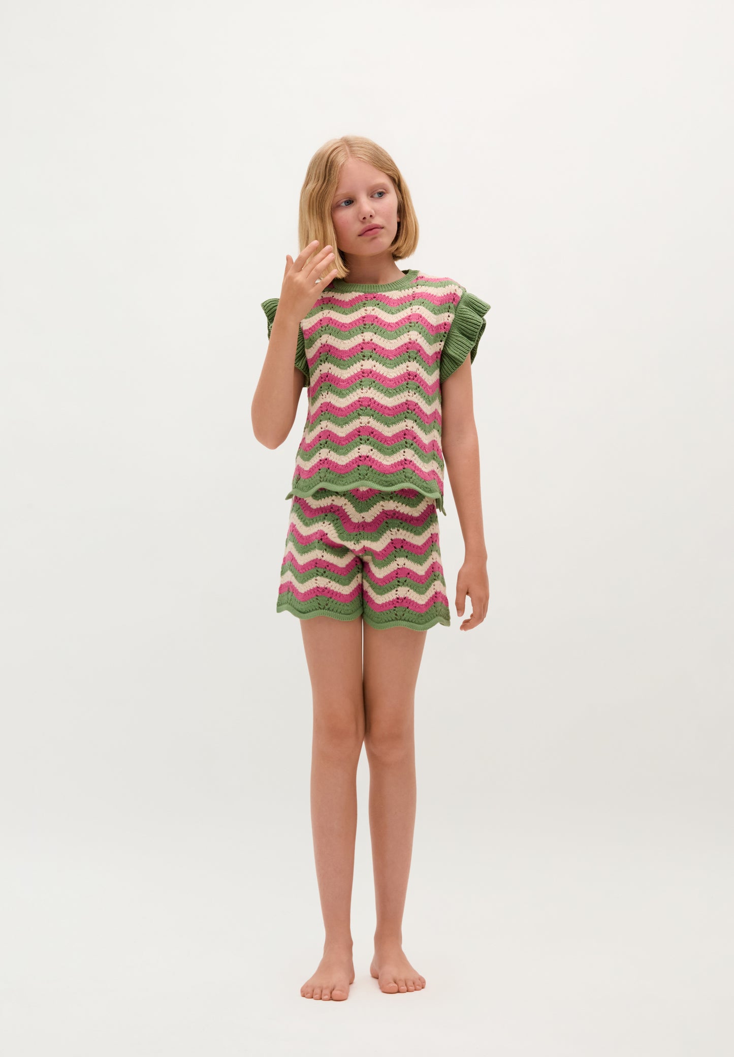 SCWAVES VEST TRICOT GIRLS