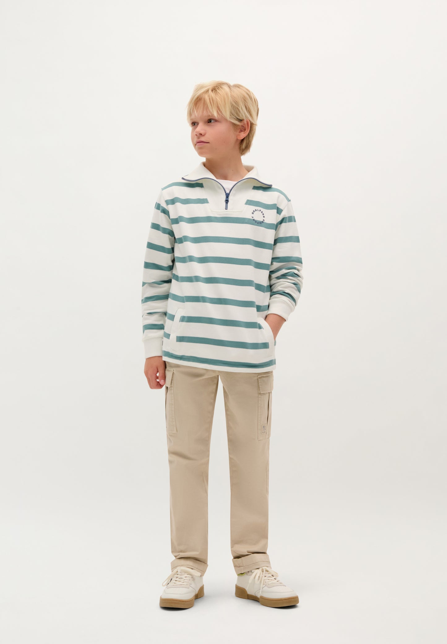 SUDADERA PRINT RAYAS