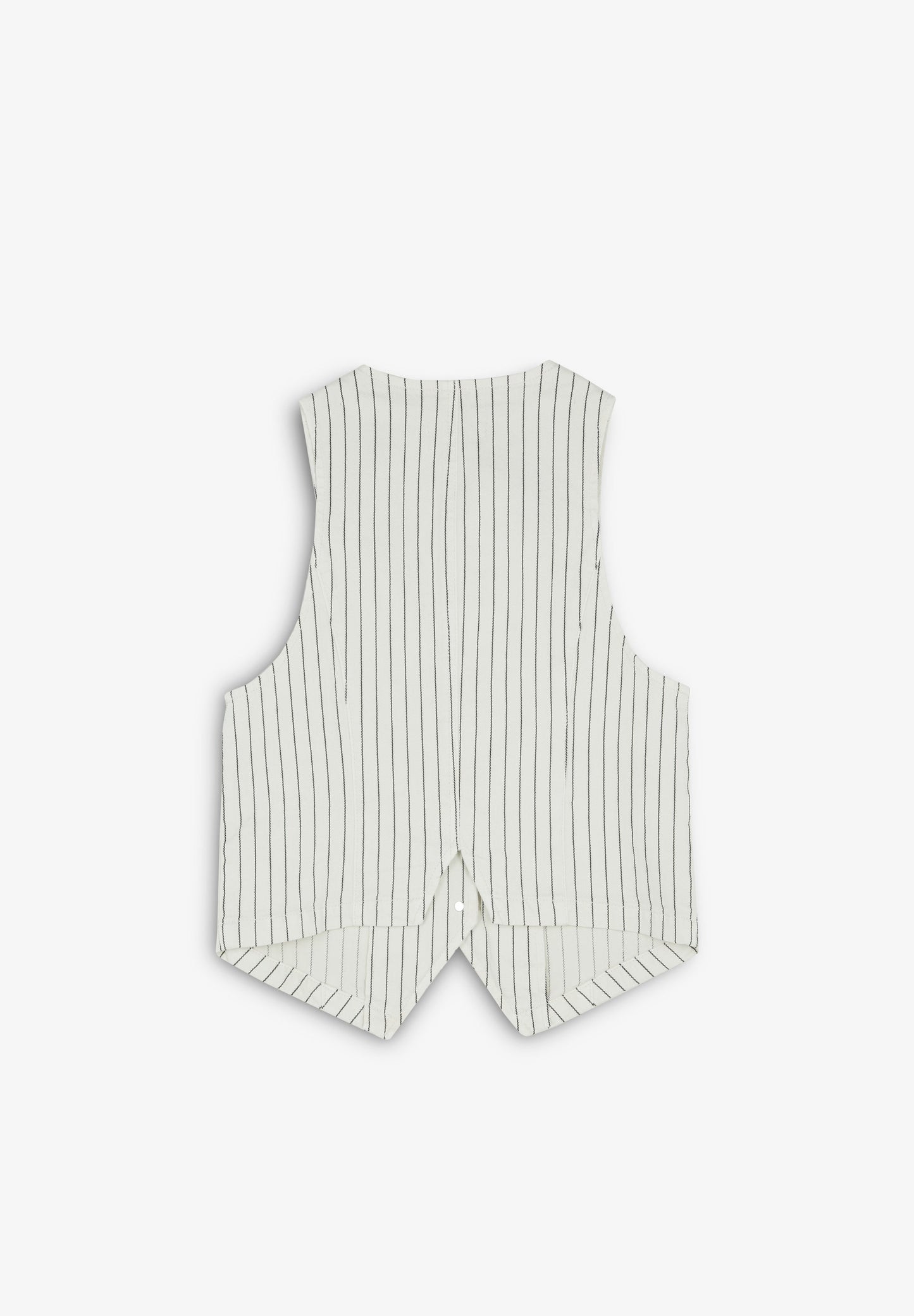 CHALECO DENIM RAYAS