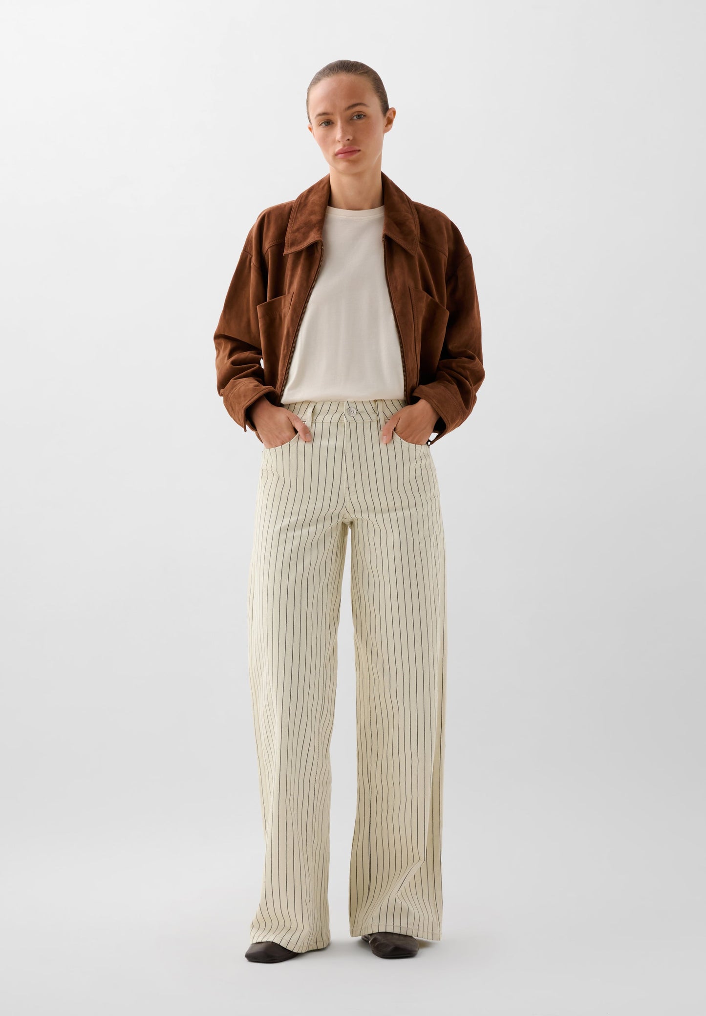 PANTALÓN VAQUERO RAYAS