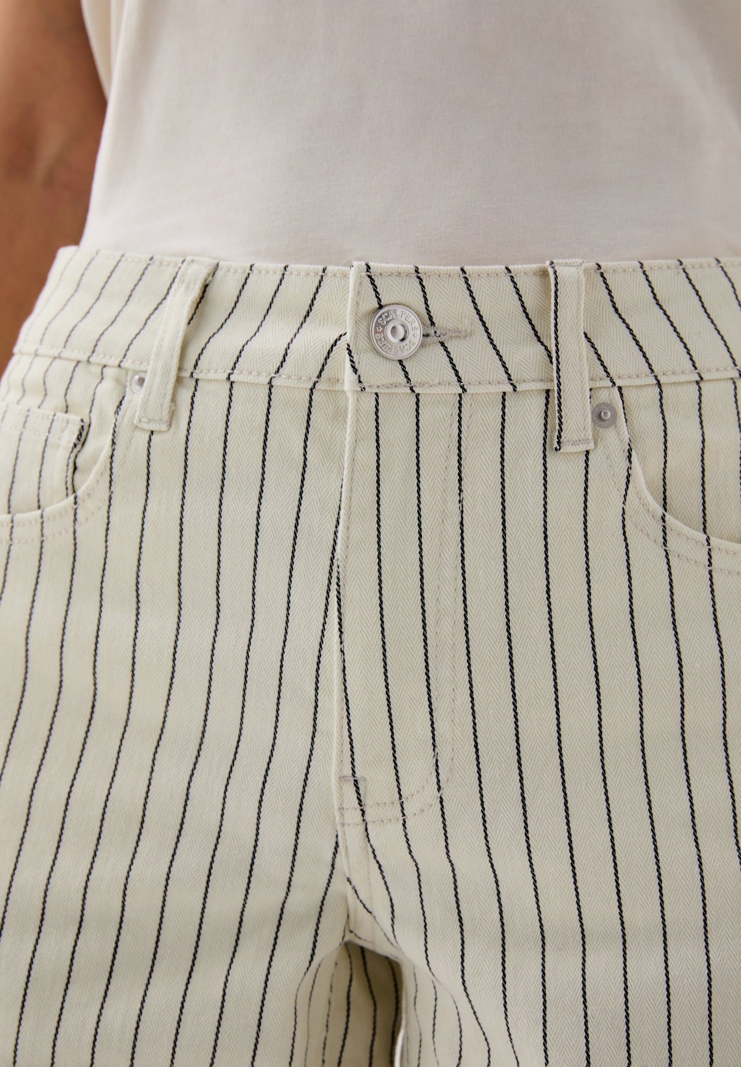 PANTALÓN VAQUERO RAYAS