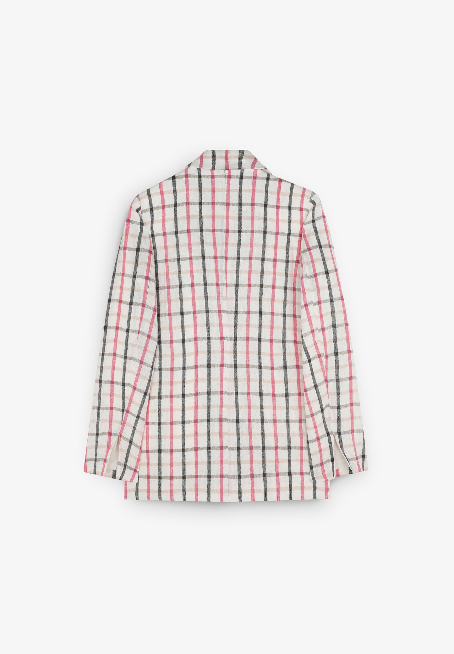 BLAZER LINO ESTAMPADO VICHY