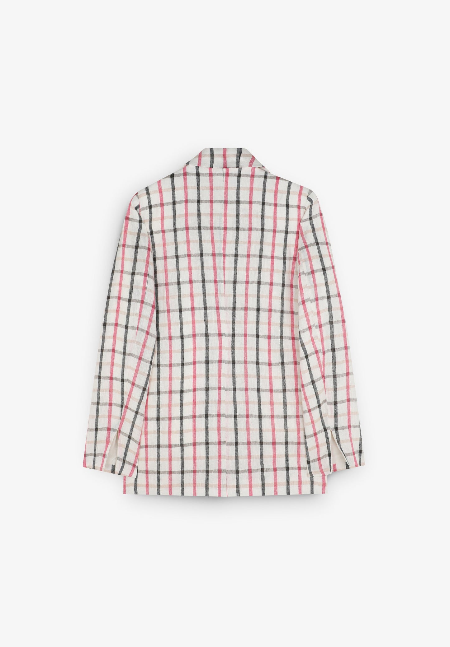 BLAZER LINO ESTAMPADO VICHY
