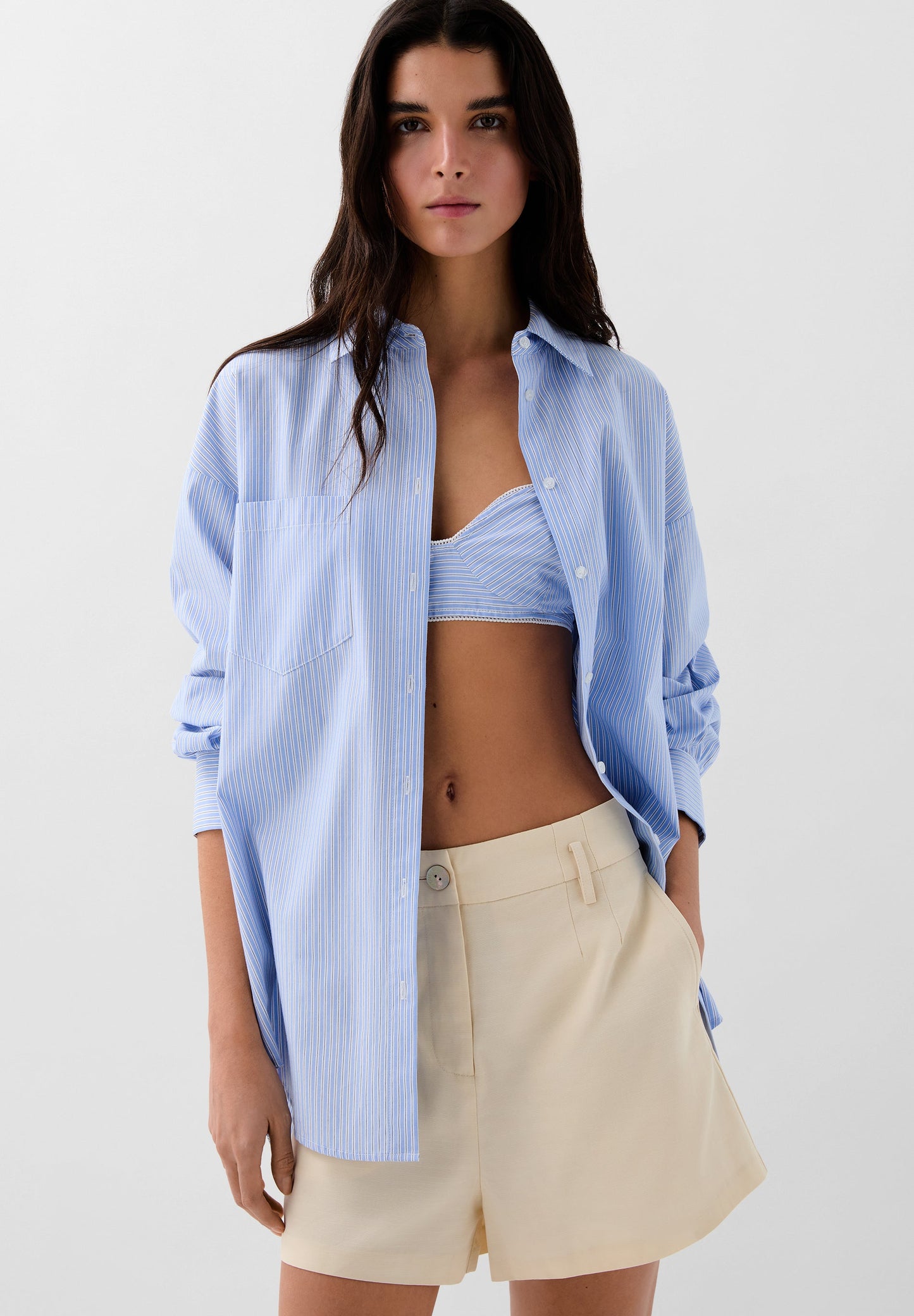 CAMISA RAYAS TOP