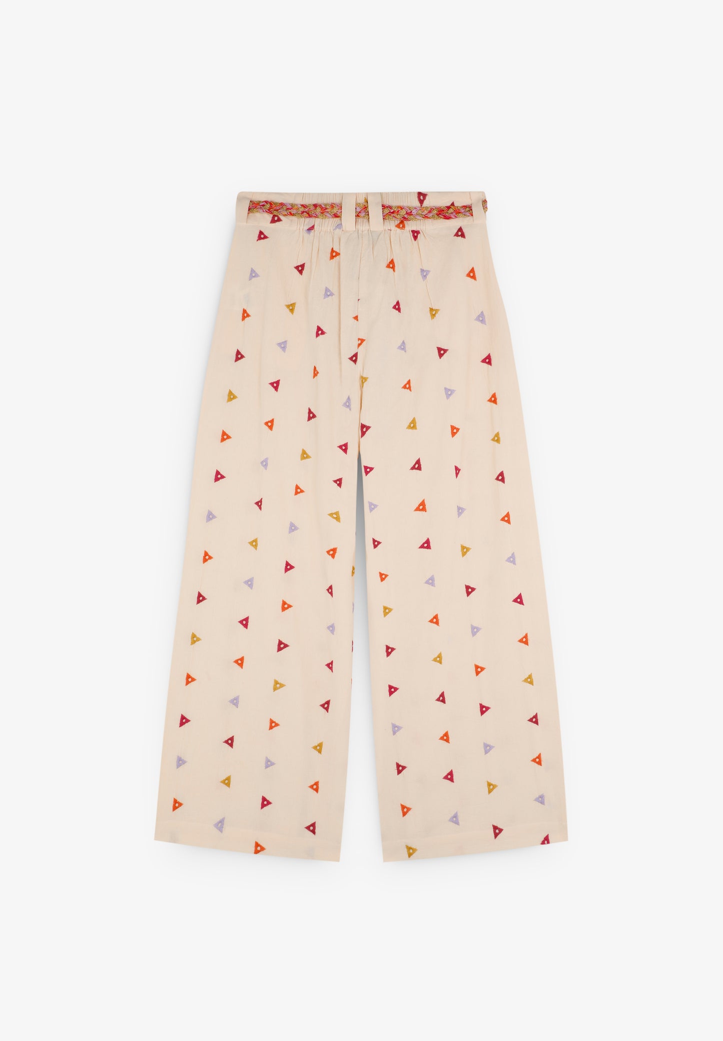 PANTALÓN BORDADOS TRIÁNGULOS