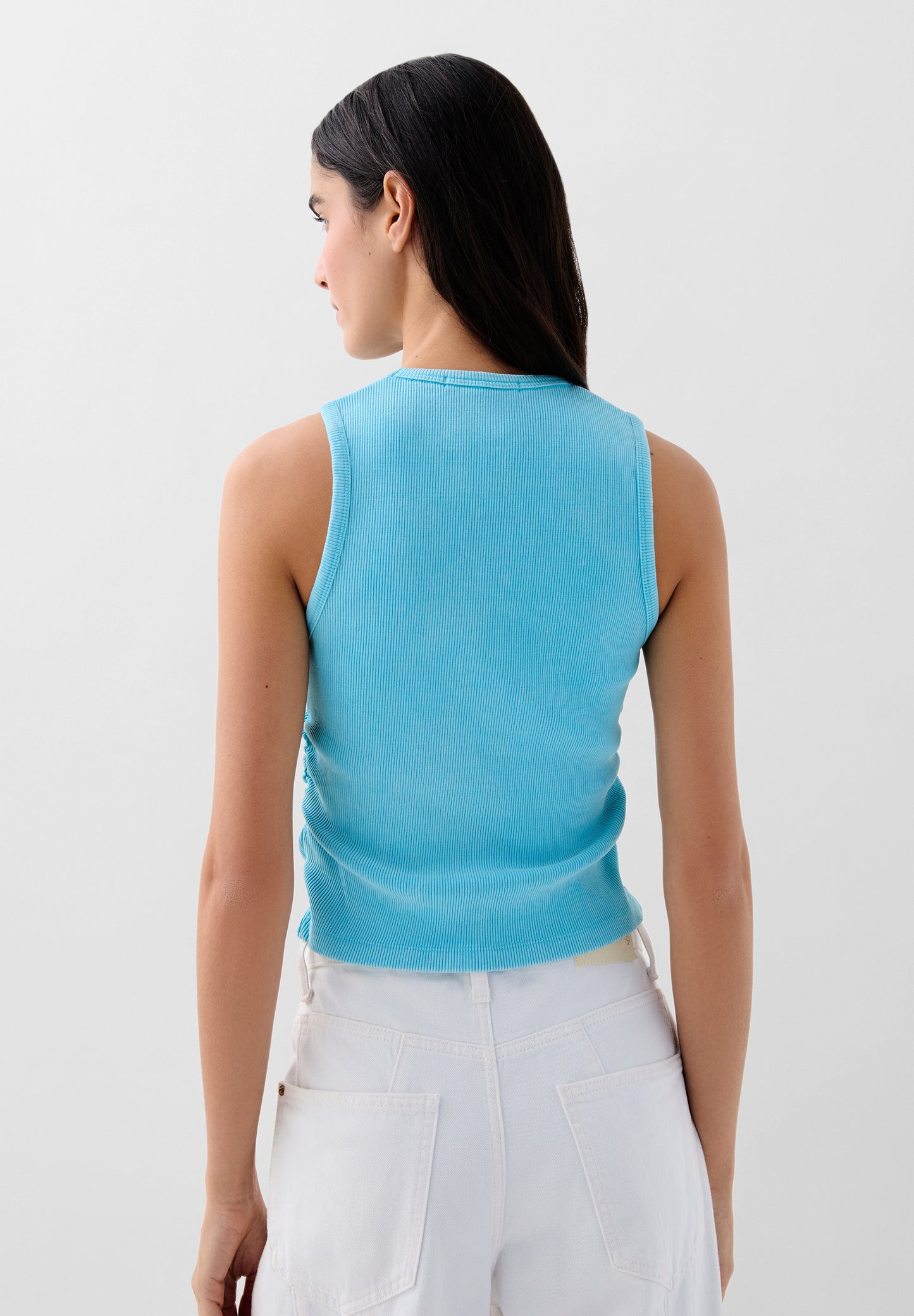 TANK TOP FRUNCES LATERALES