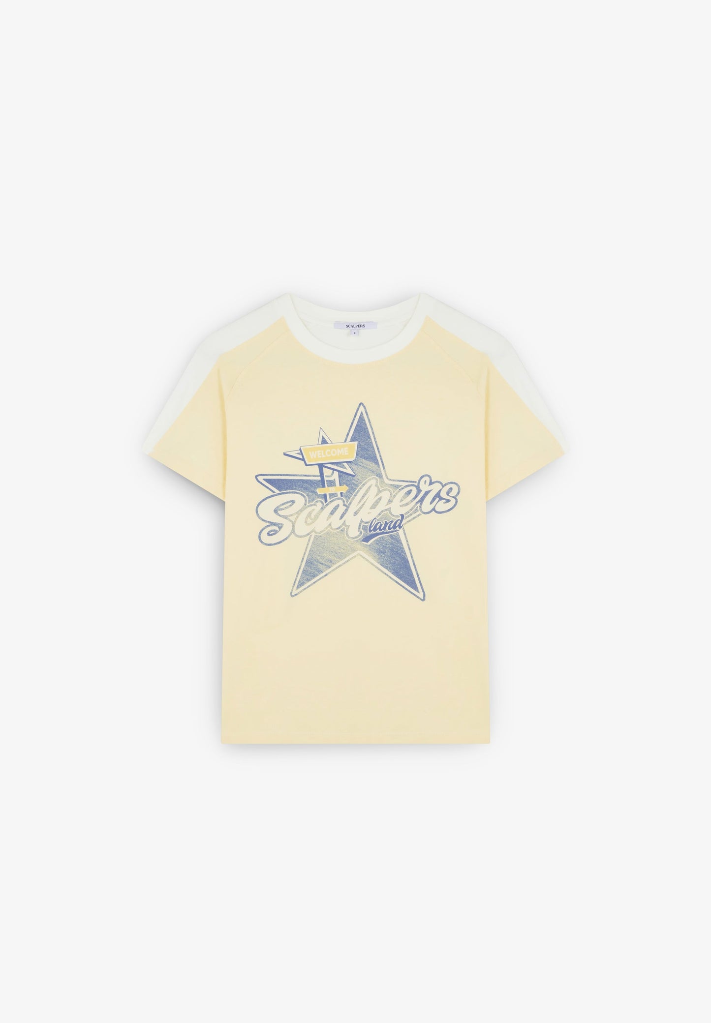 CAMISETA BICOLOR PRINT FRONTAL