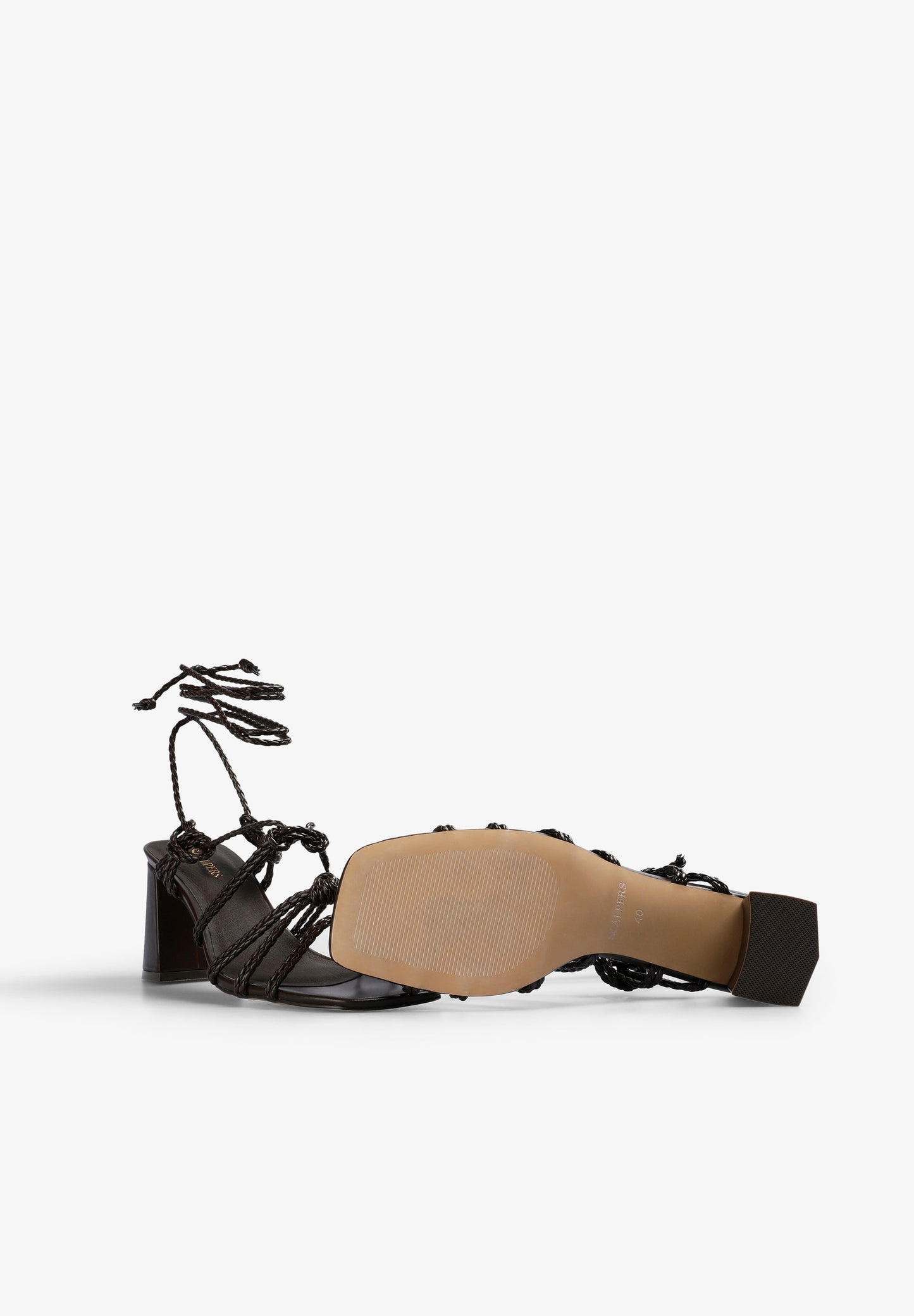 SANDALIAS TACÓN PIEL