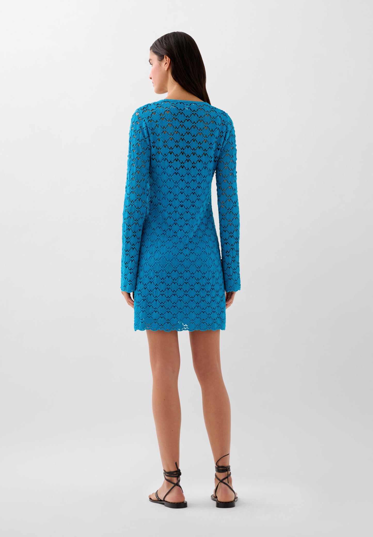 VESTIDO MINI CROCHET