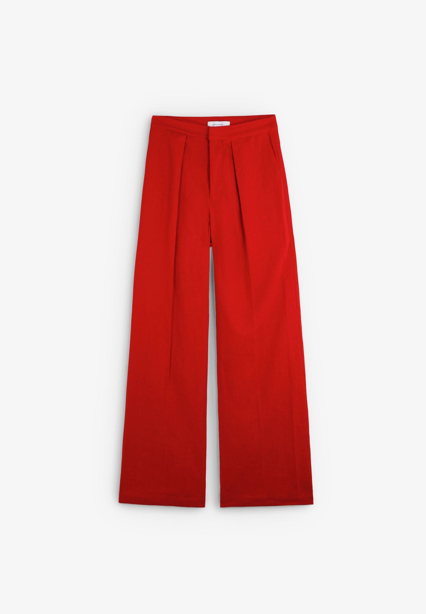 DRAPPED LINEN PANT