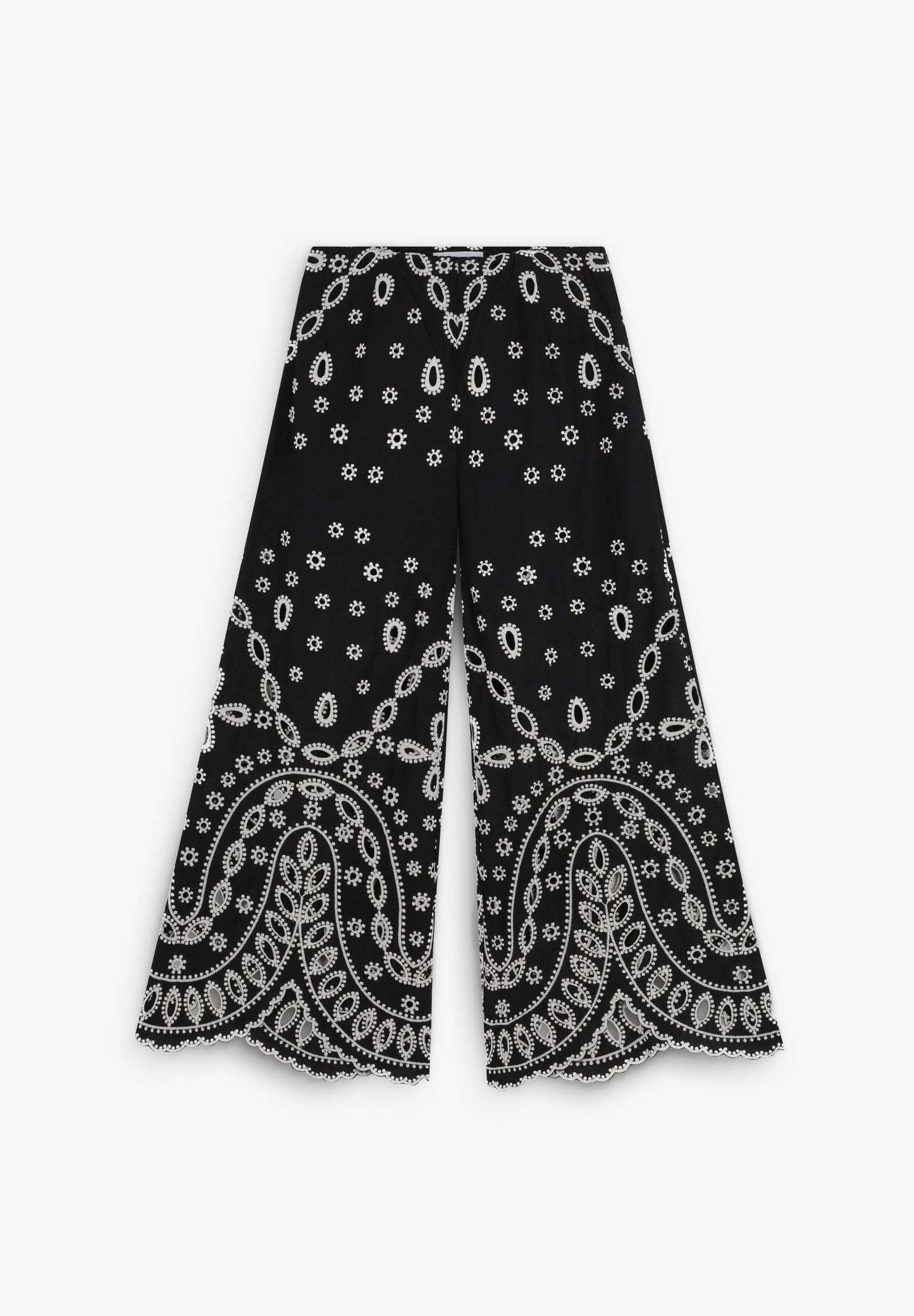PANTALÓN BORDADO CULOTTE