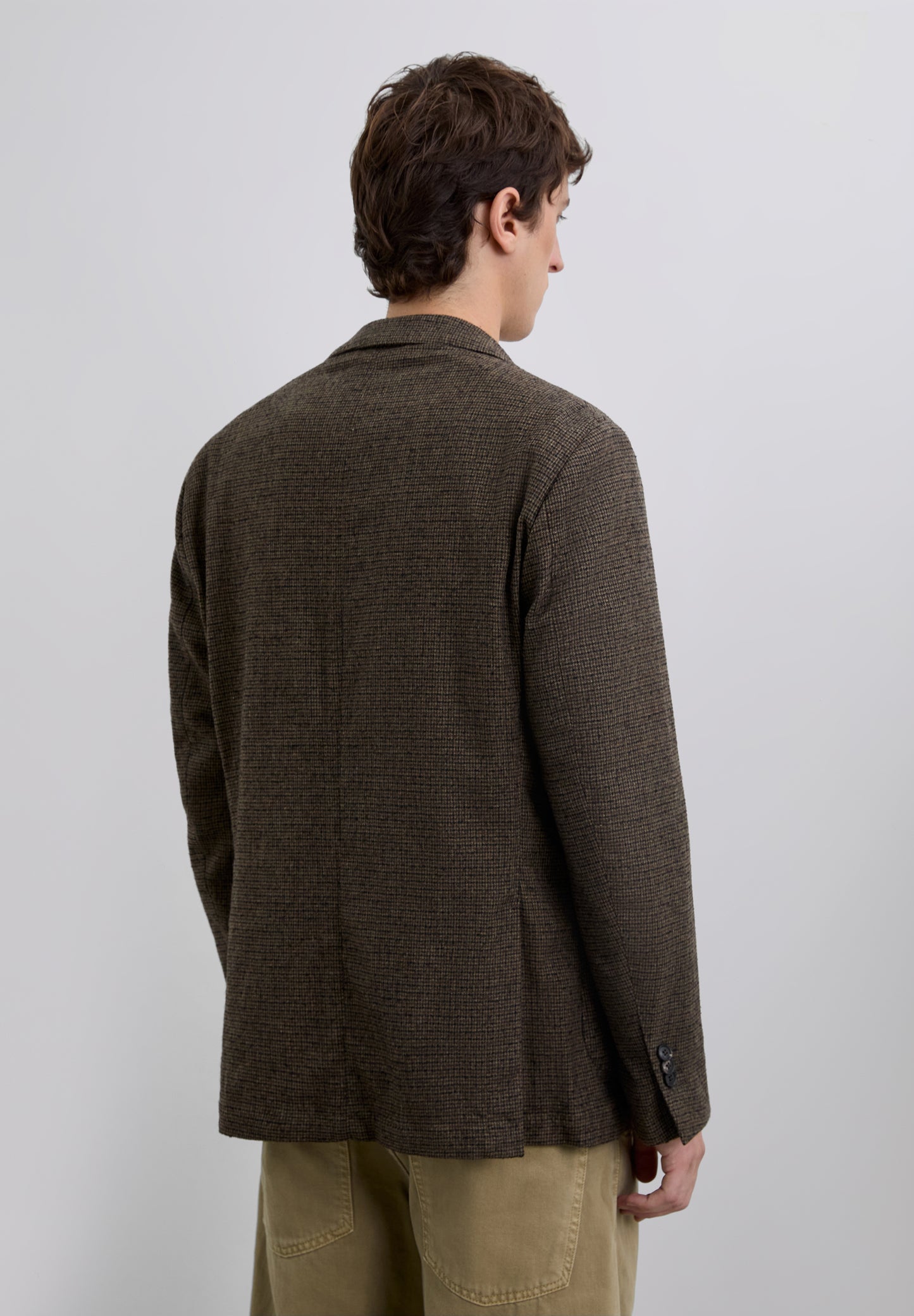 AMERICANA CUADROS LANA