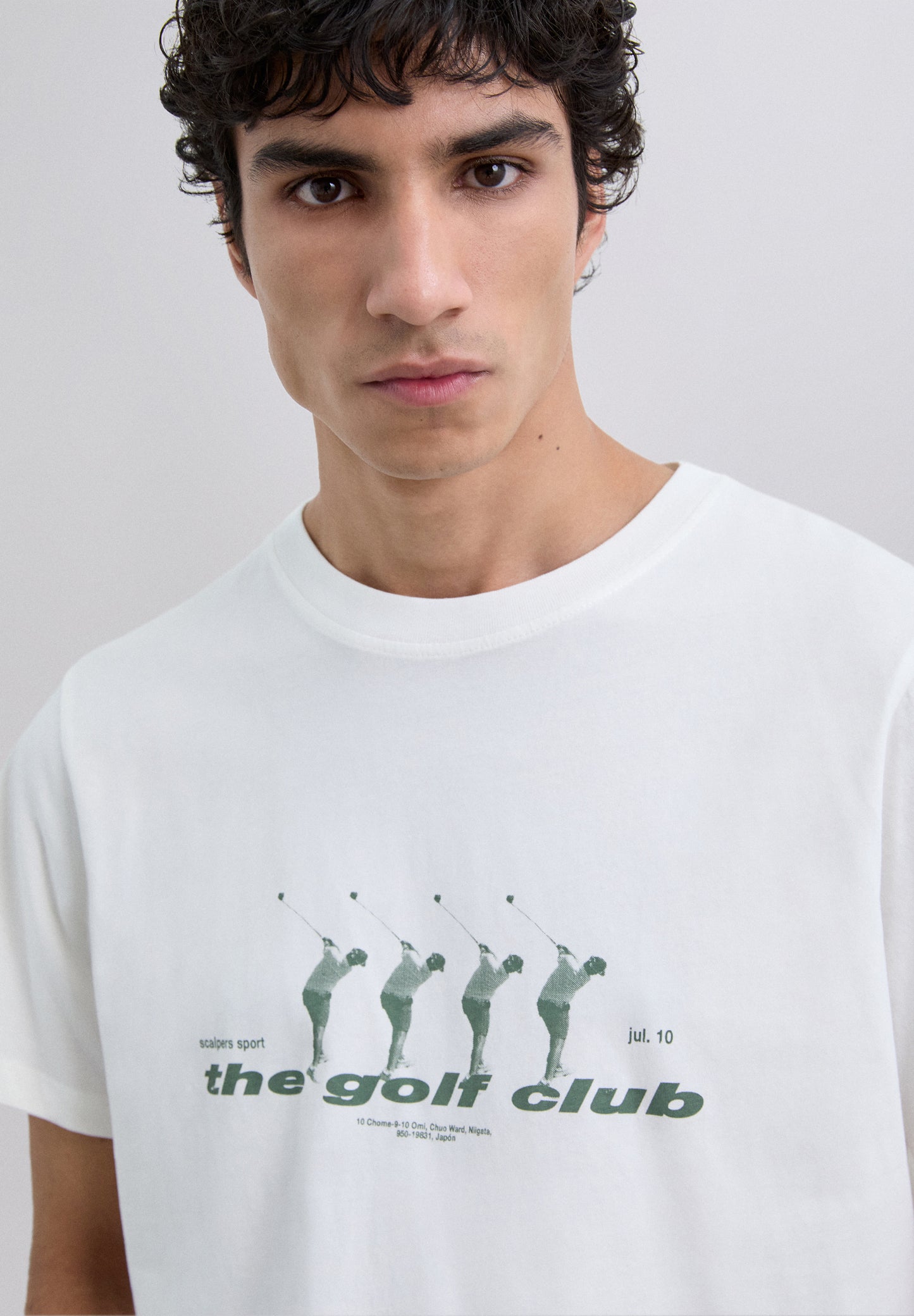 CAMISETA PRINT GOLF ADN