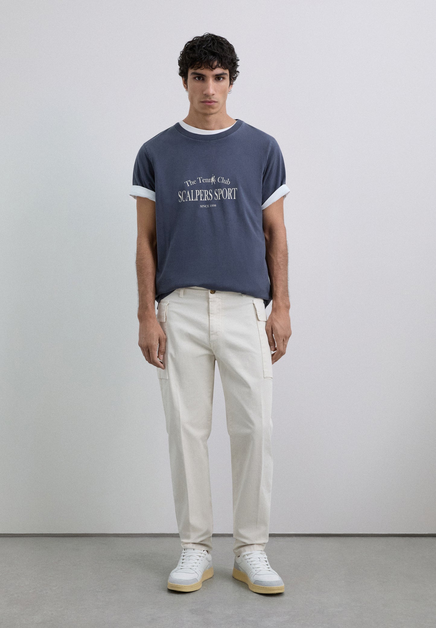 CAMISETA PRINT TENIS ADN