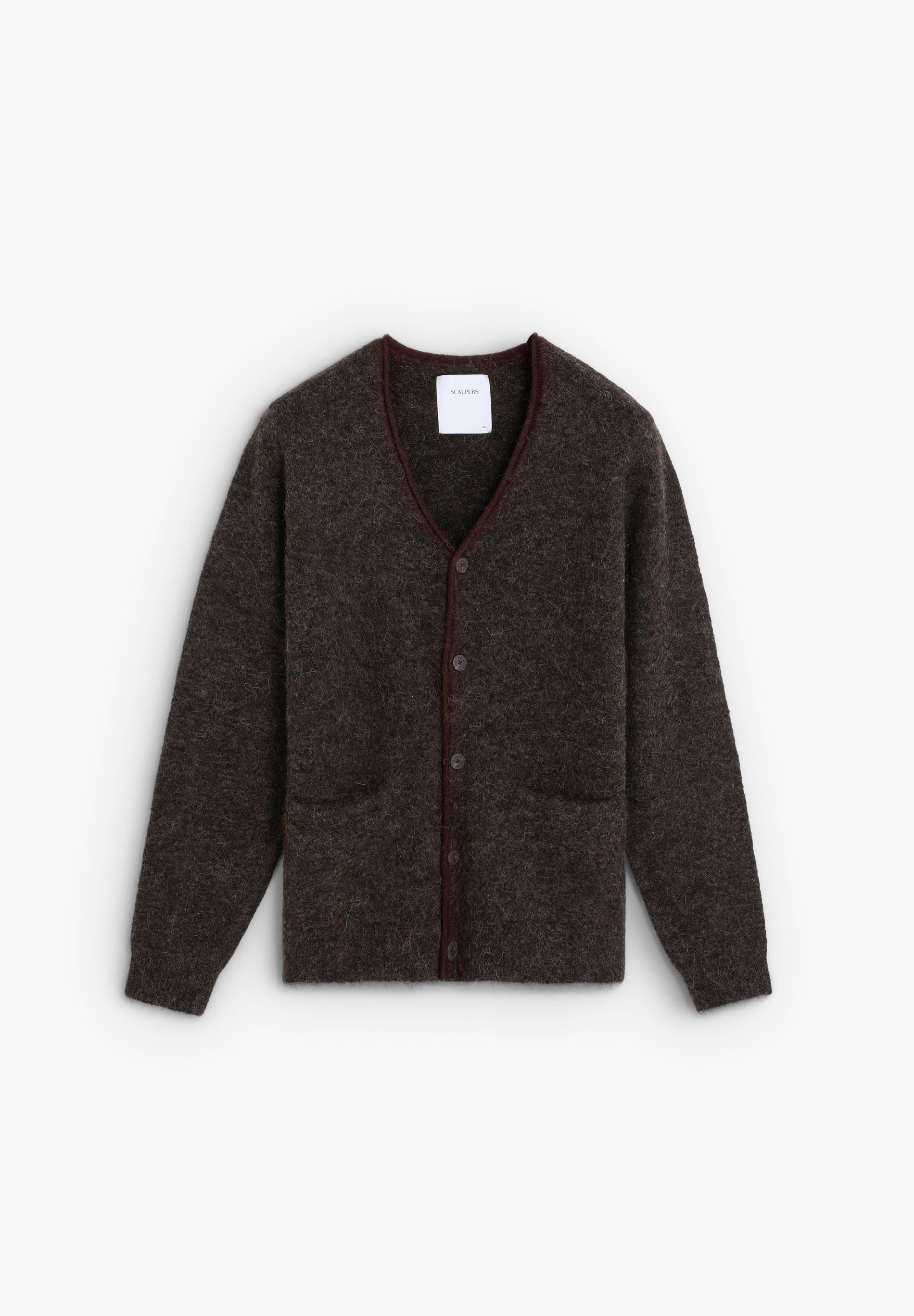 CARDIGAN CUELLO PICO ALPACA