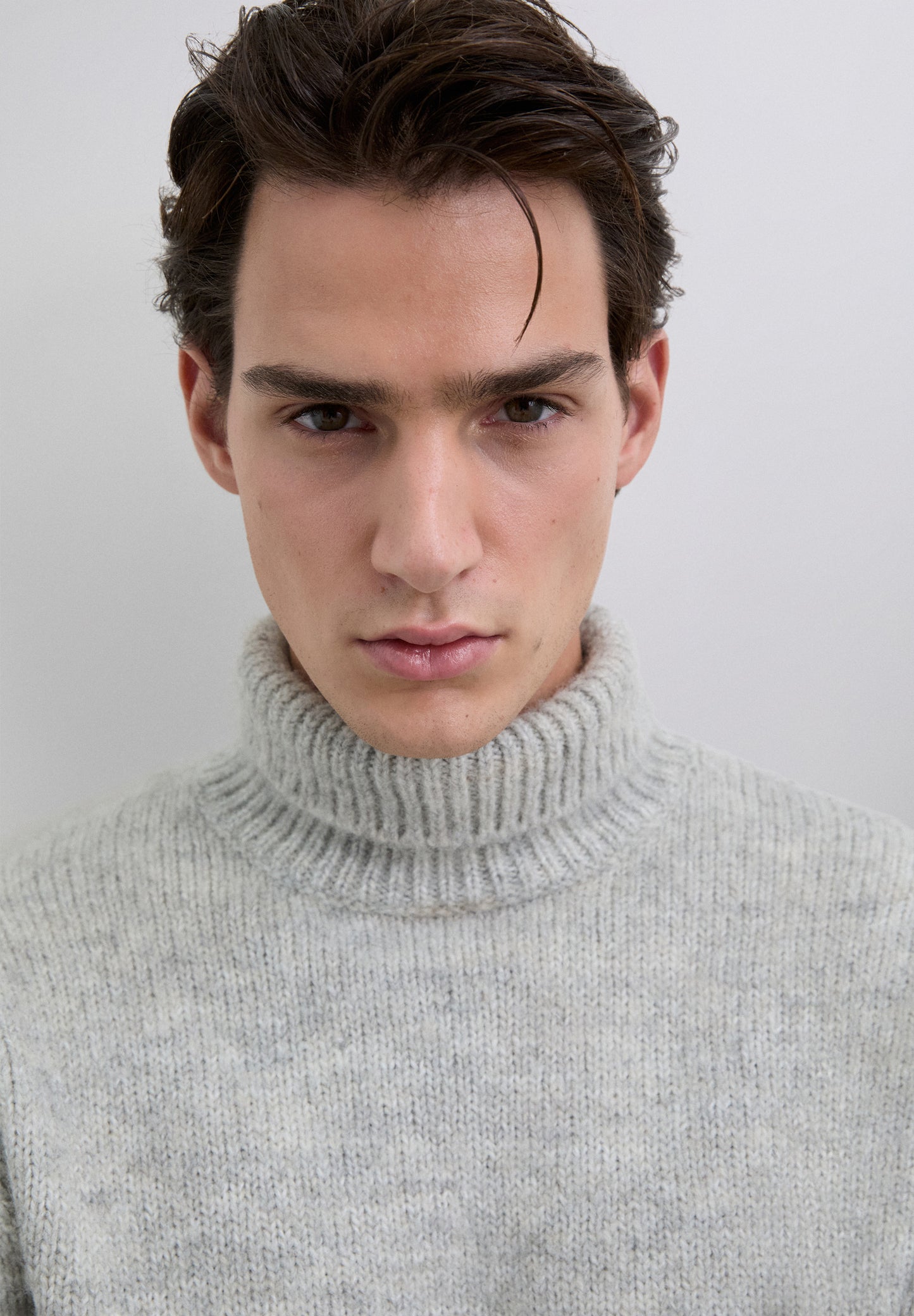 SCSMITH ROLL NECK TRICOT