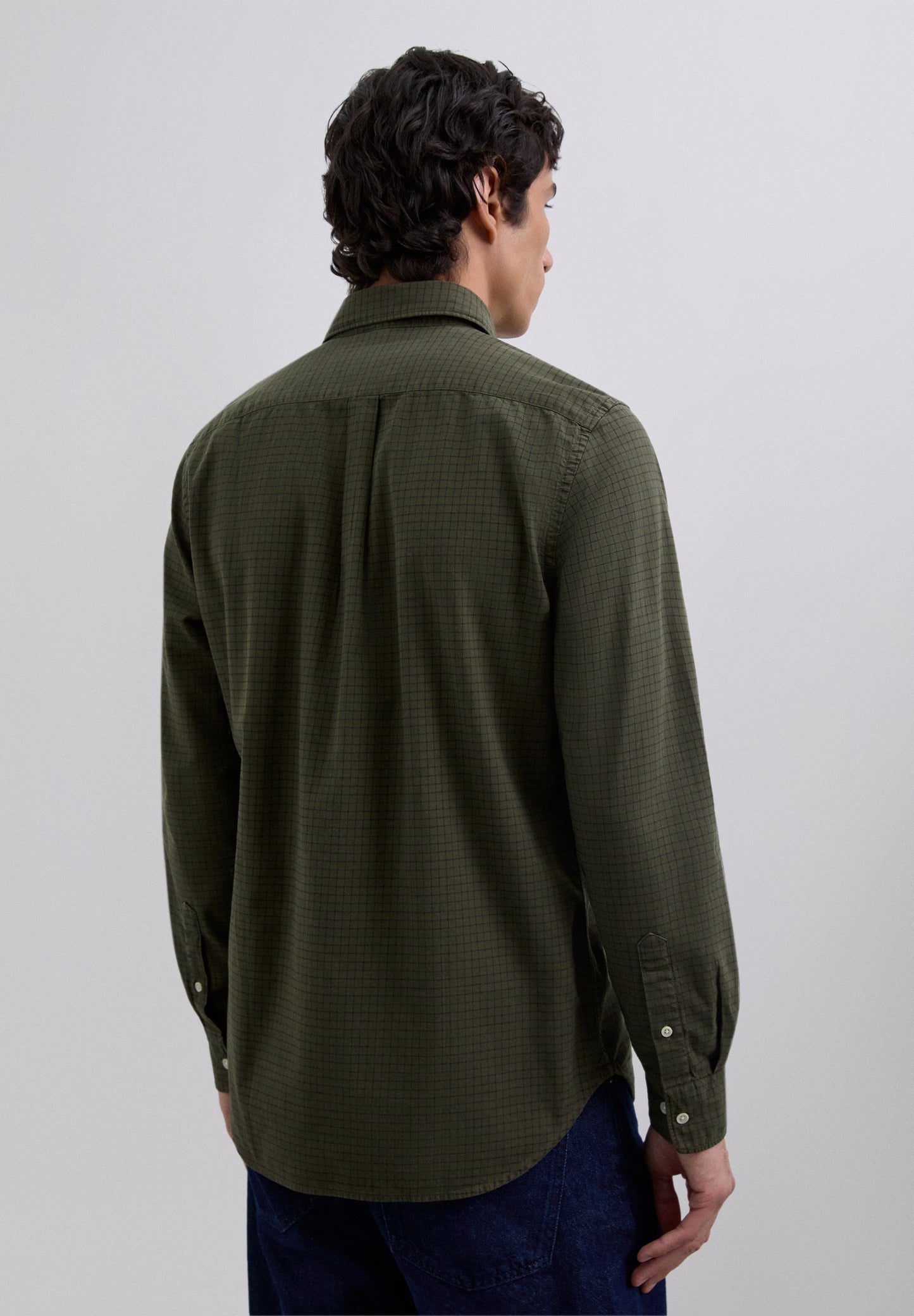 CAMISA ESTAMPADA CUADROS