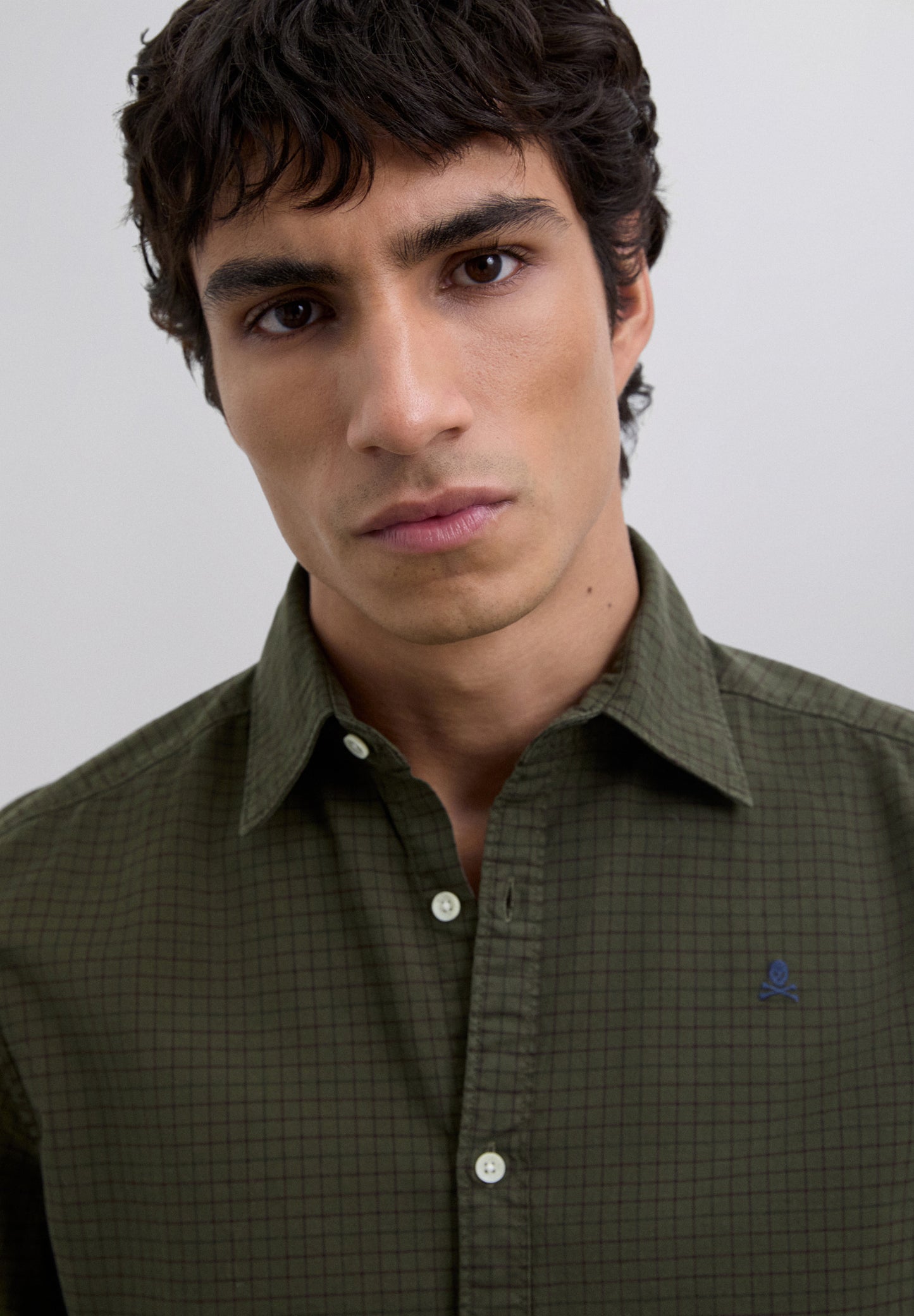 CAMISA ESTAMPADA CUADROS