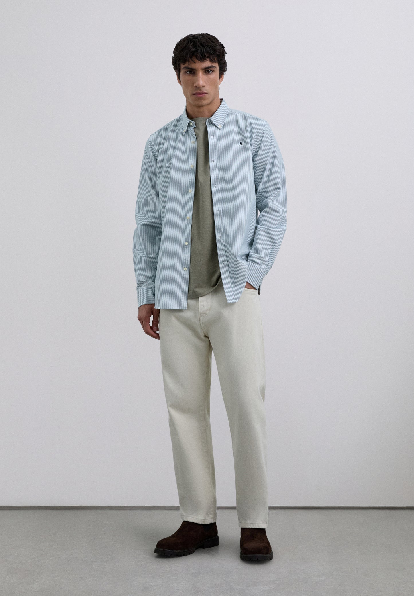 CAMISA OXFORD RAYAS