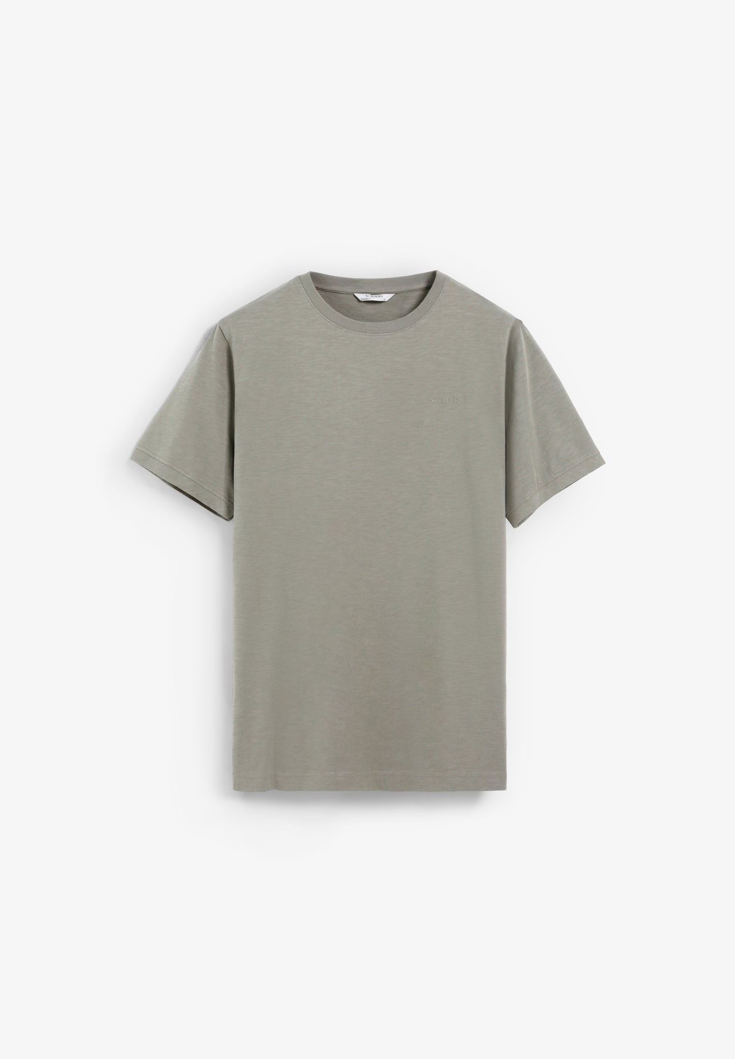 CAMISETA BORDADA EFECTO LAVADO