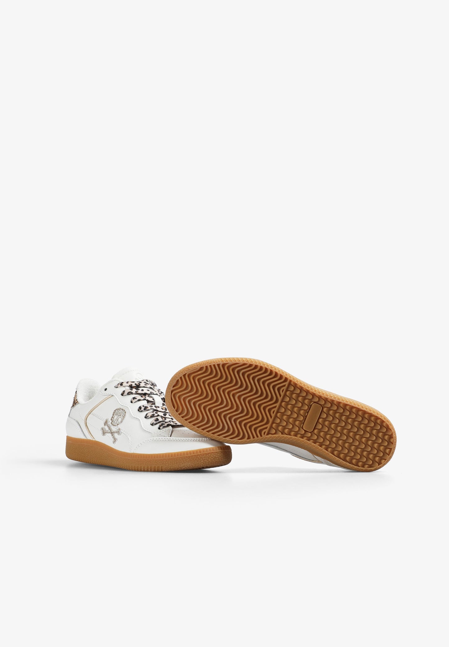 SNEAKERS ANIMAL PRINT SUELA CONTRASTE