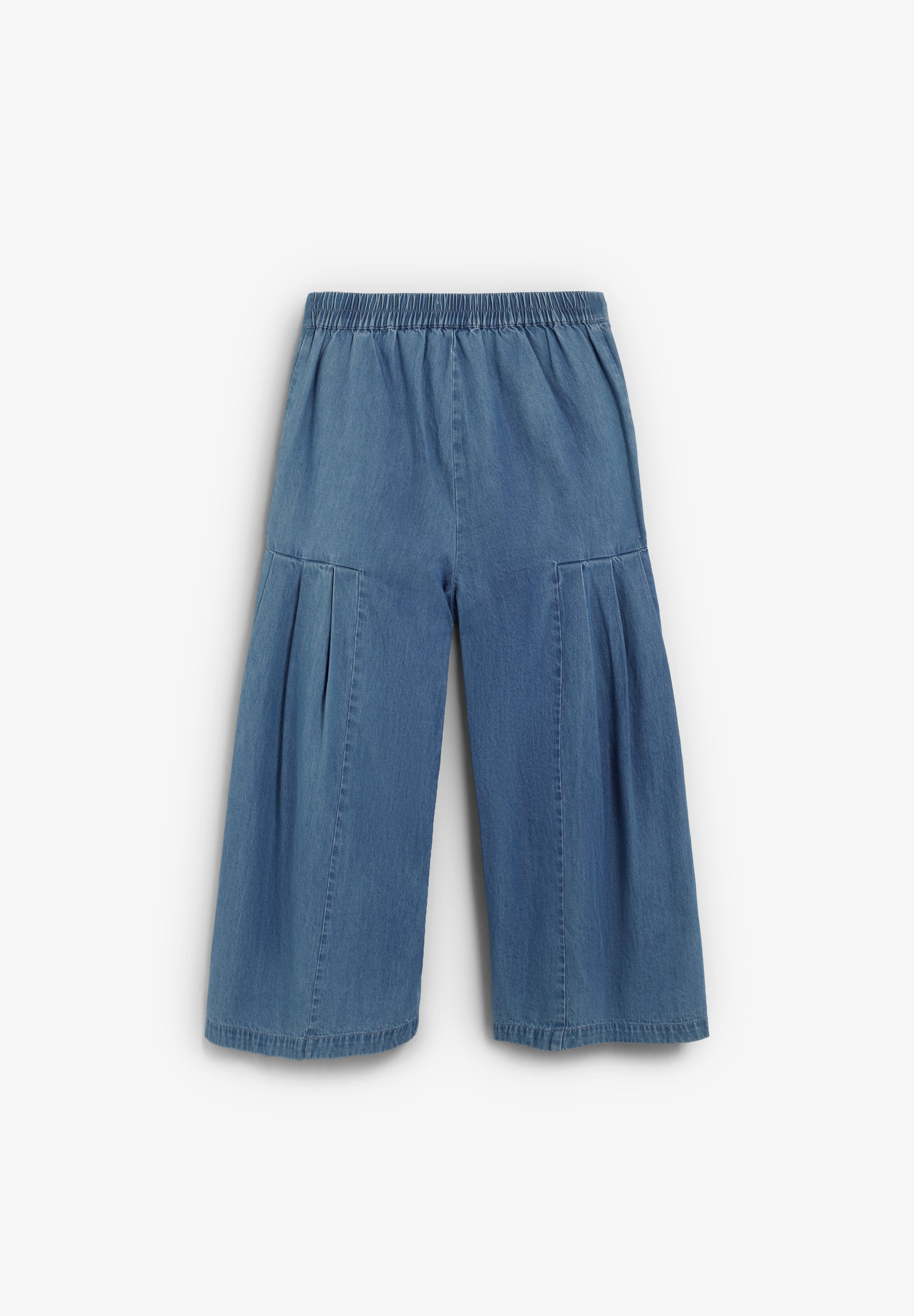 PANTALÓN DENIM FLORES BORDADAS