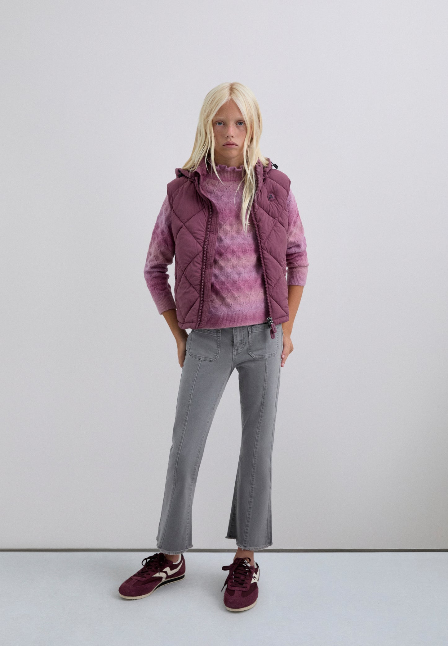 CHALECO ACOLCHADO CAPUCHA CALAVERA