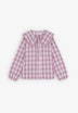 CAMISA VICHY CUELLO VOLANTE