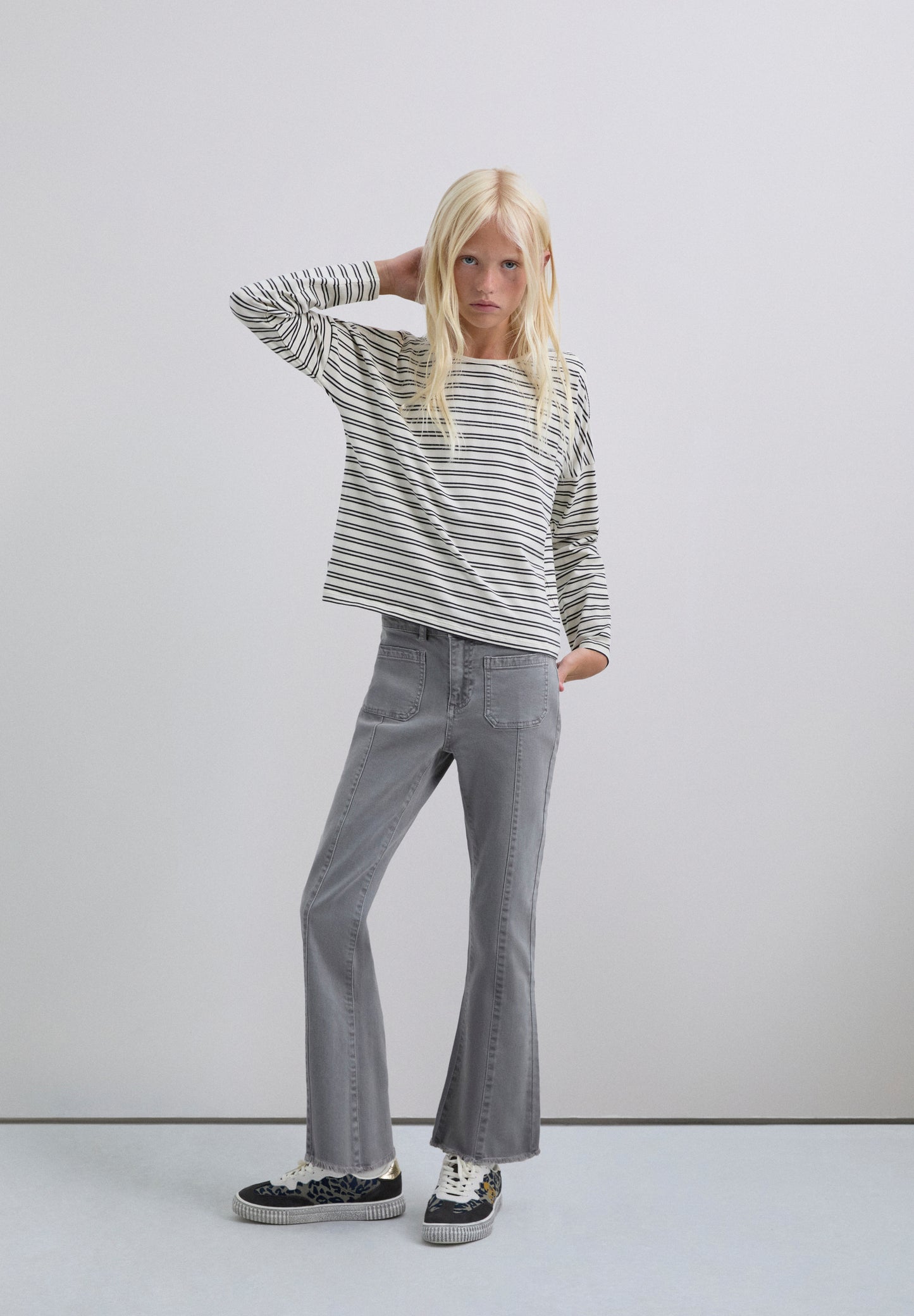 CAMISETA RAYAS CALAVERA