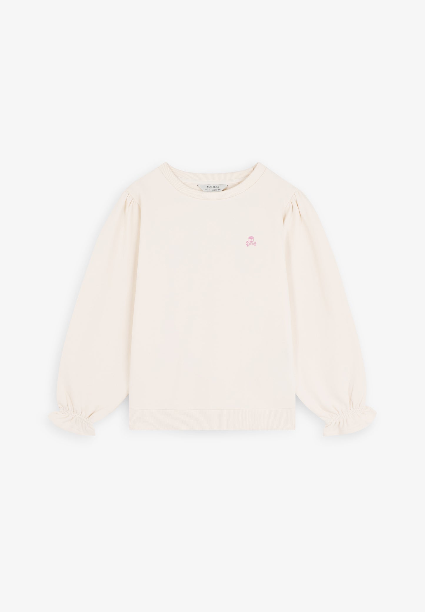 SUDADERA MANGA ABULLONADA ESTAMPADA