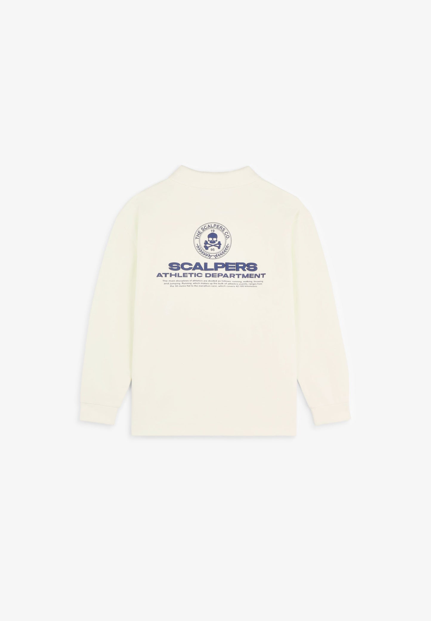 POLO PRINT MANGA LARGA