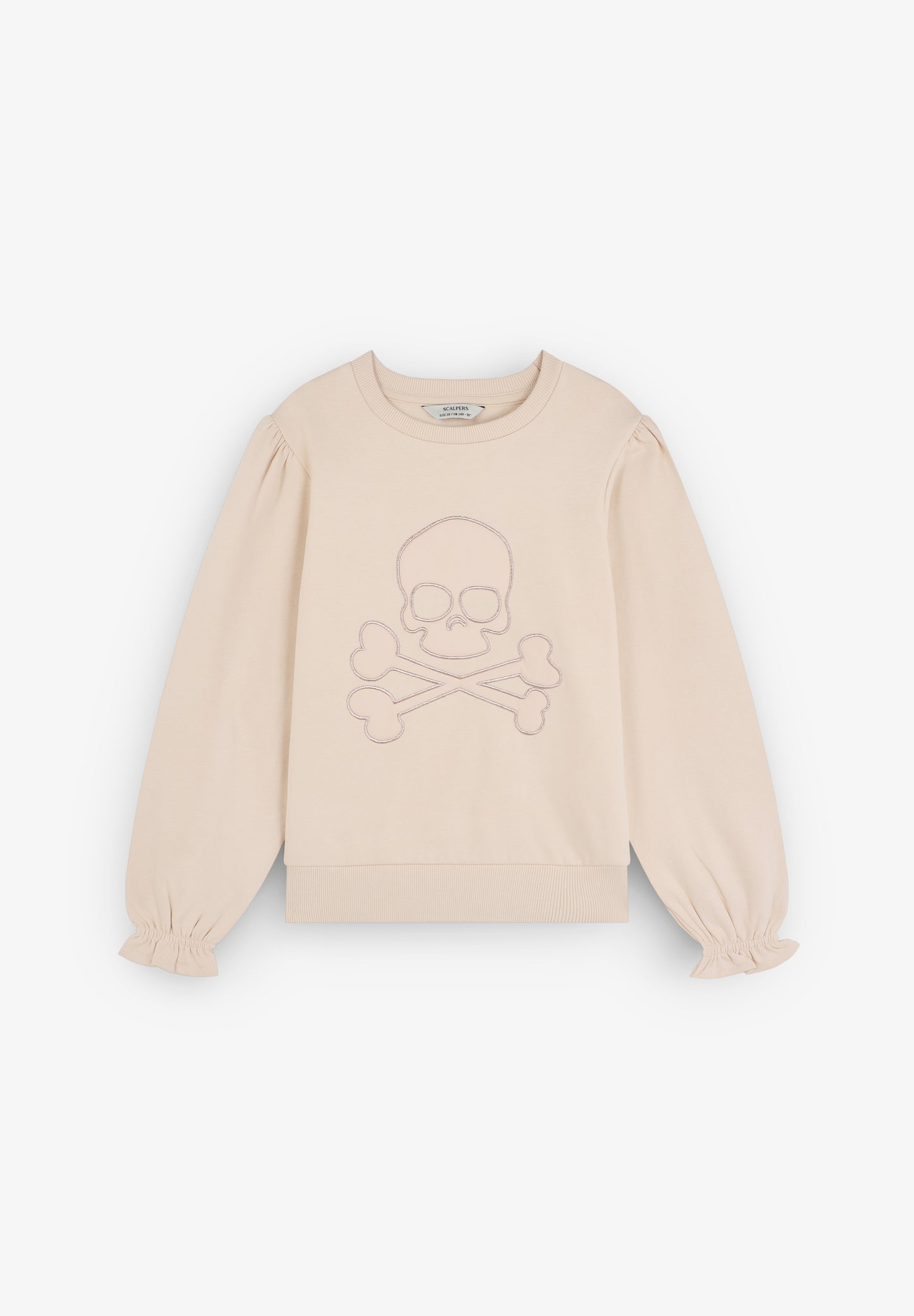 SUDADERA CALAVERA BORDADA