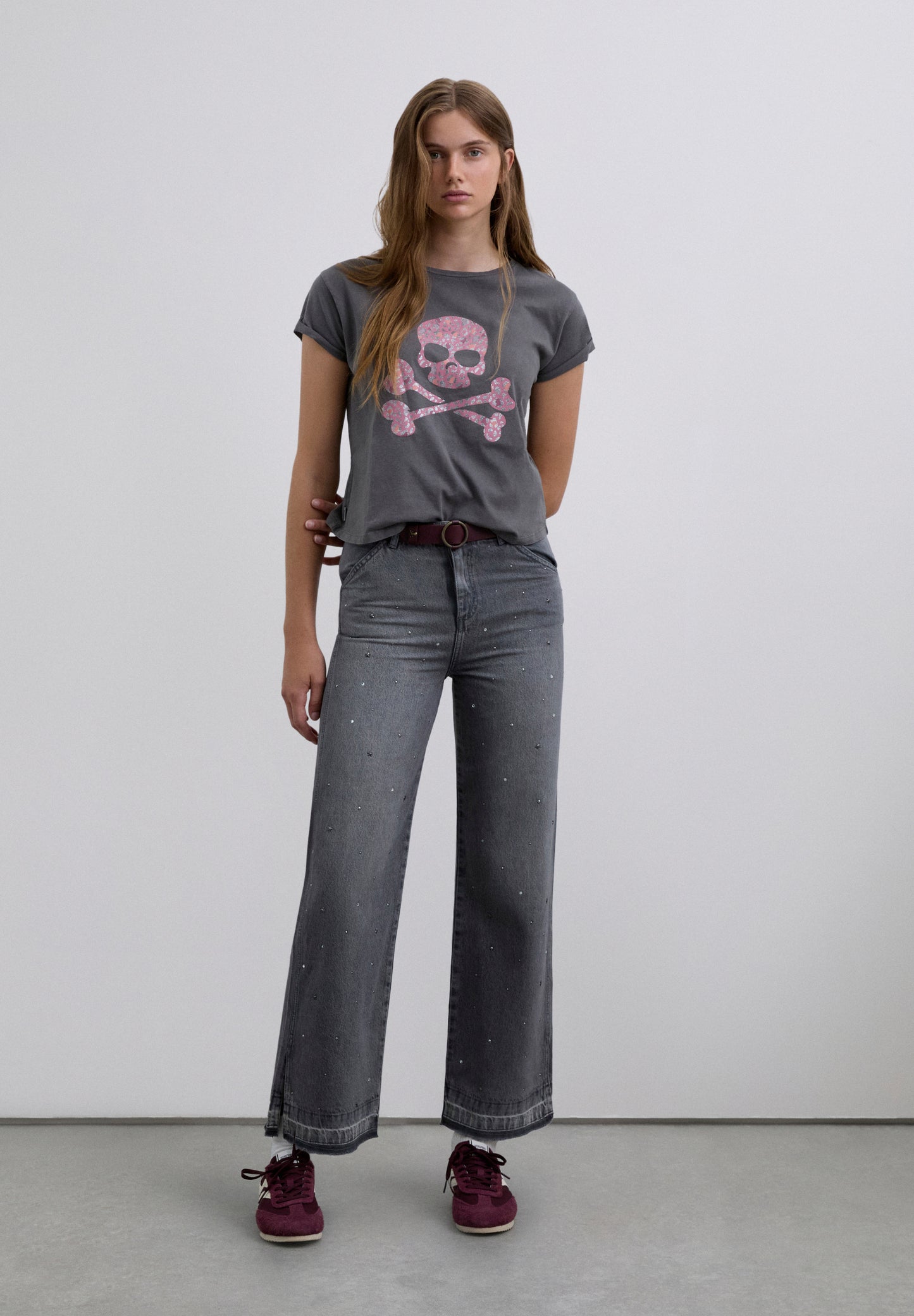 CAMISETA PRINT CALAVERA