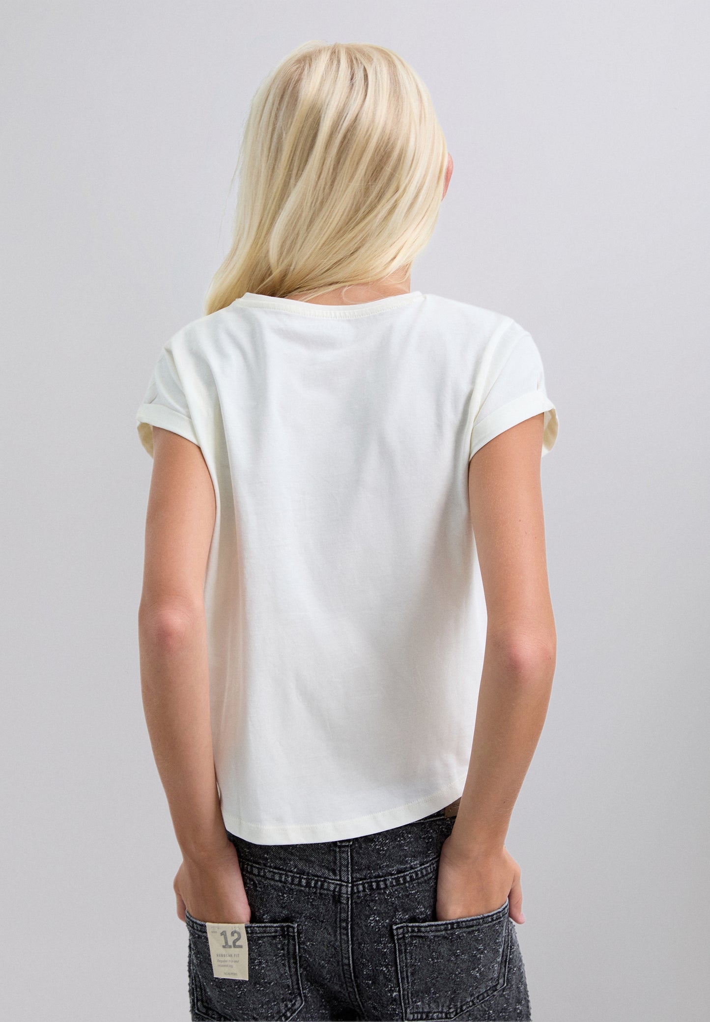 CAMISETA STRASS ESTAMPADA