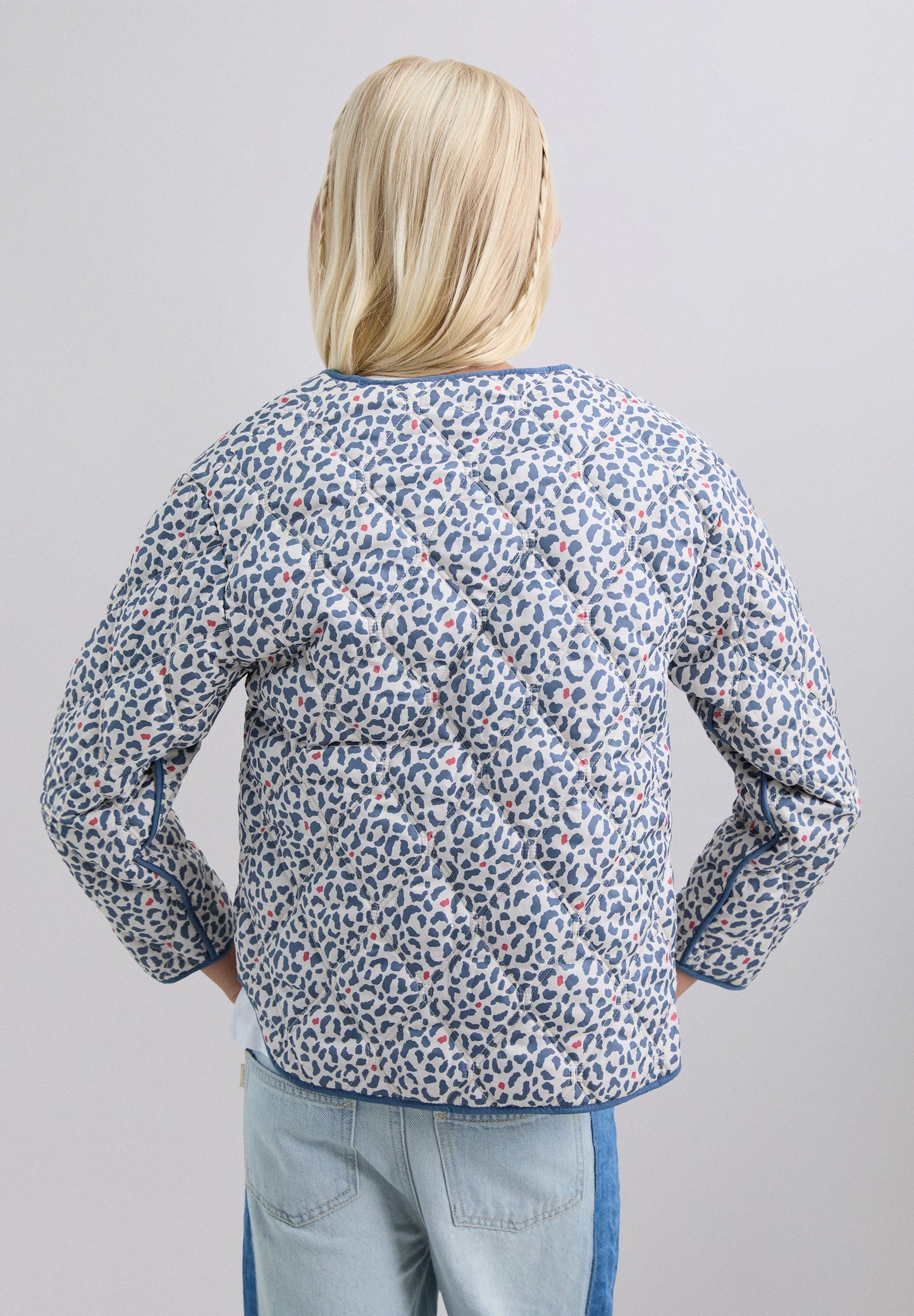 CHAQUETA ACOLCHADA ANIMAL PRINT