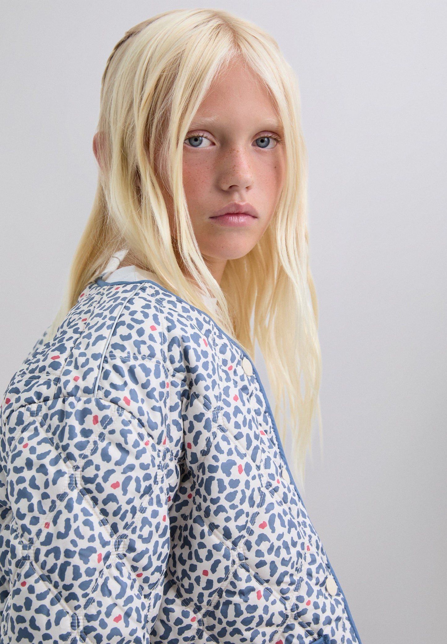 CHAQUETA ACOLCHADA ANIMAL PRINT