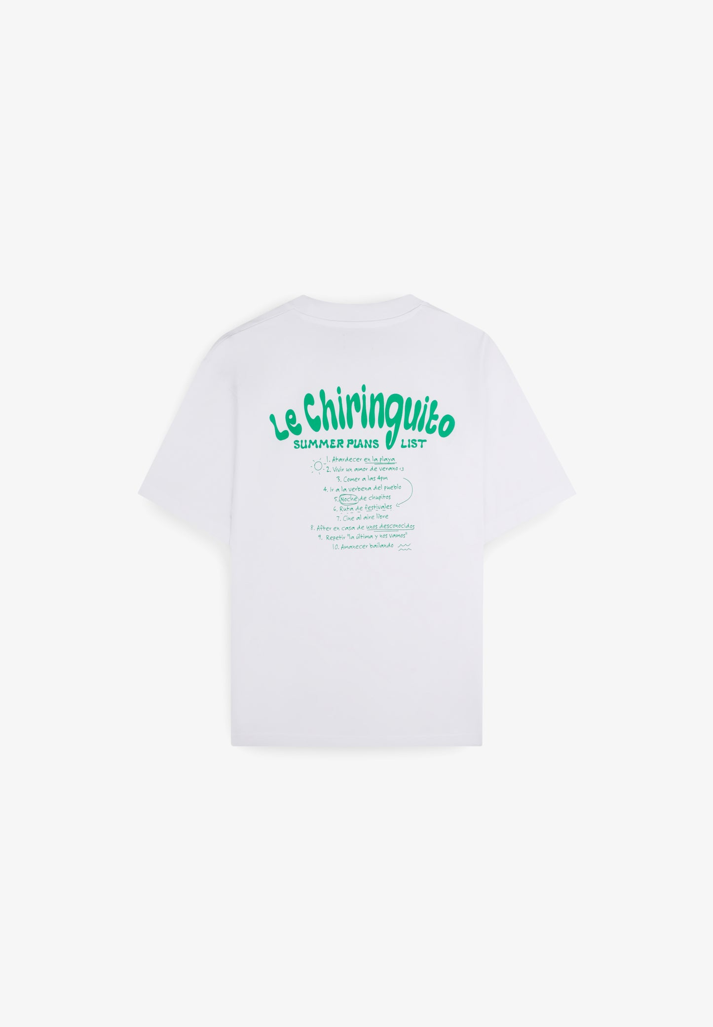 CAMISETA PRINT TRASERO | LE CHIRINGUITO