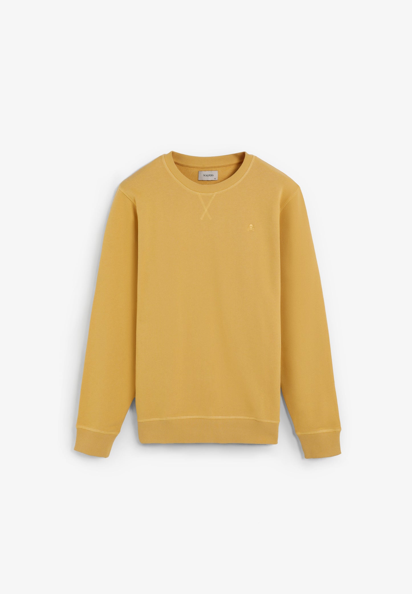 SUDADERA BORDADA CONTRASTE ALGODÓN