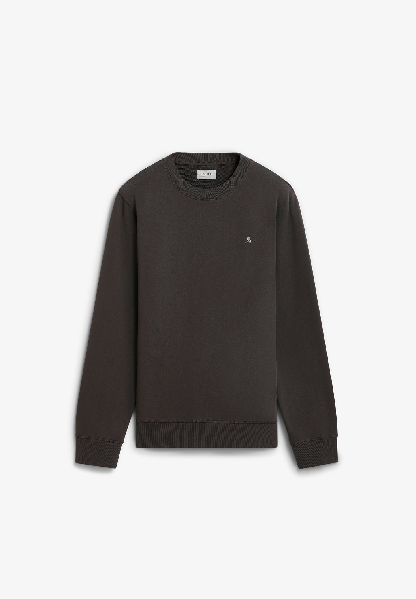 SUDADERA BÁSICA BORDADA CONTRASTE