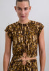 TOP HEBILLA ESTAMPADO