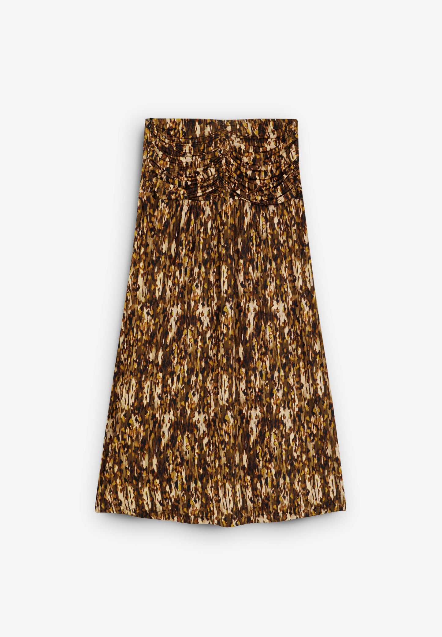 FALDA HEBILLA ESTAMPADA