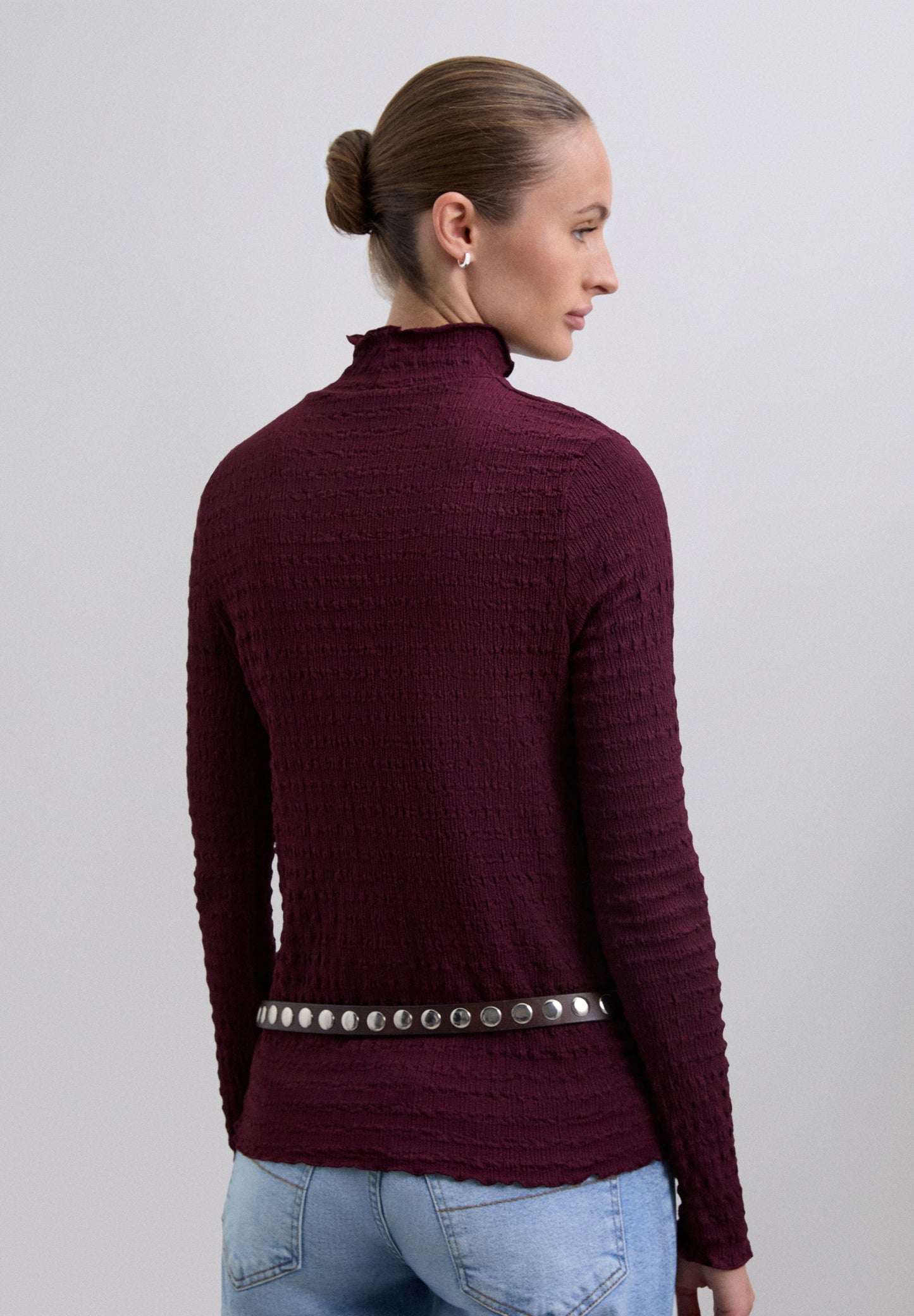 TOP CUELLO ALTO ESTRUCTURA