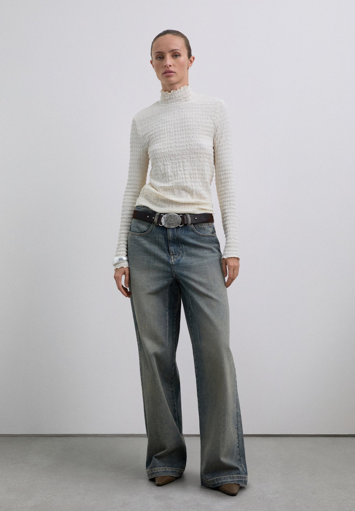 TOP CUELLO ALTO ESTRUCTURA