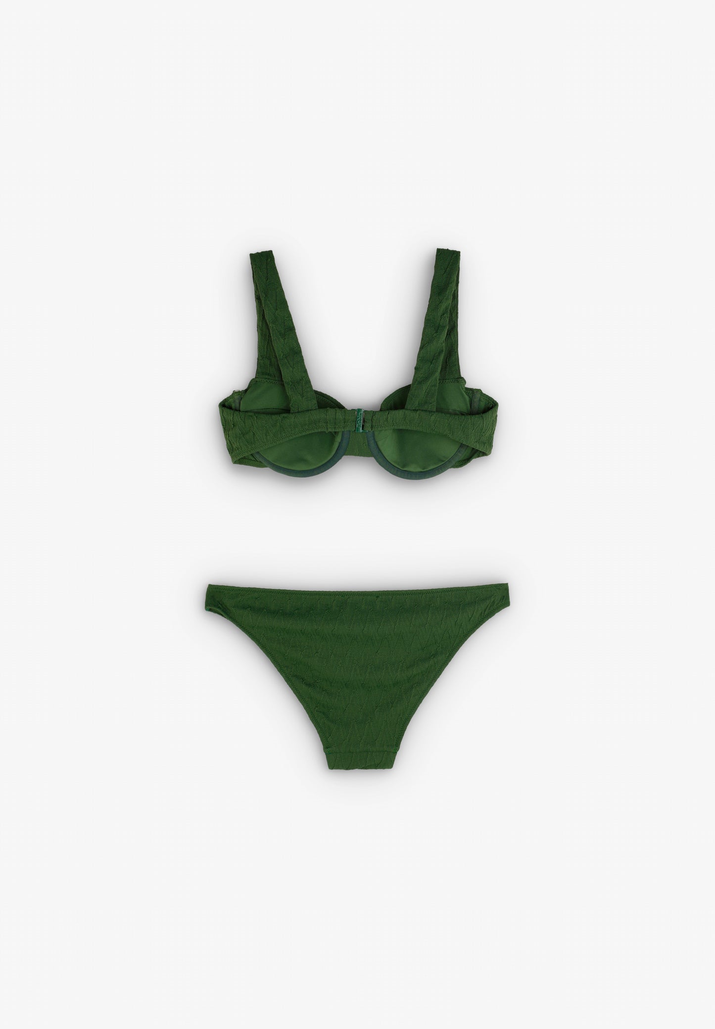 TOP BIKINI BALCONETTE VERDE